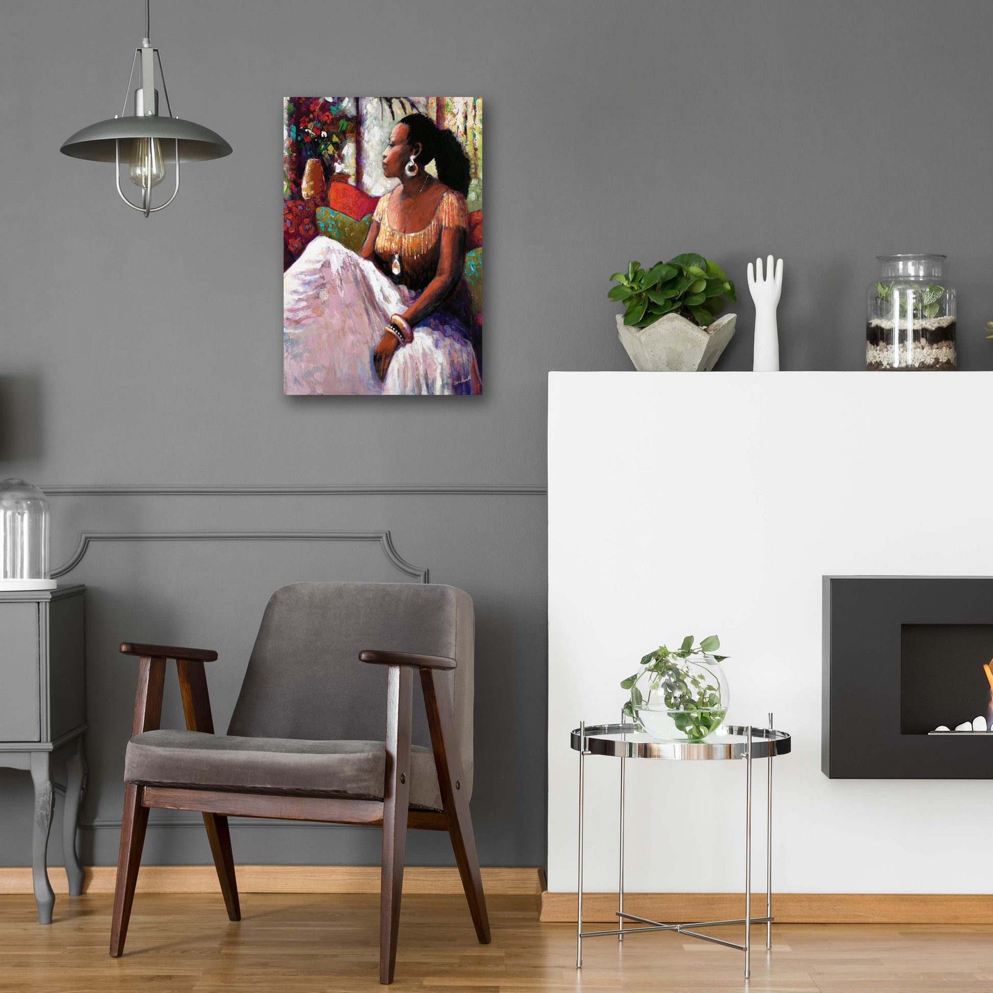 Epic Art ' Peaceful Moment' by Monica Stewart, Acrylic Glass Wall Art,16x24