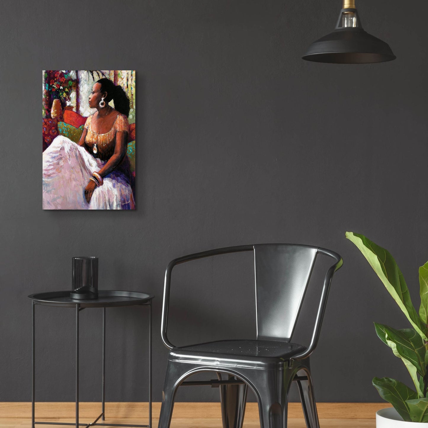 Epic Art ' Peaceful Moment' by Monica Stewart, Acrylic Glass Wall Art,16x24