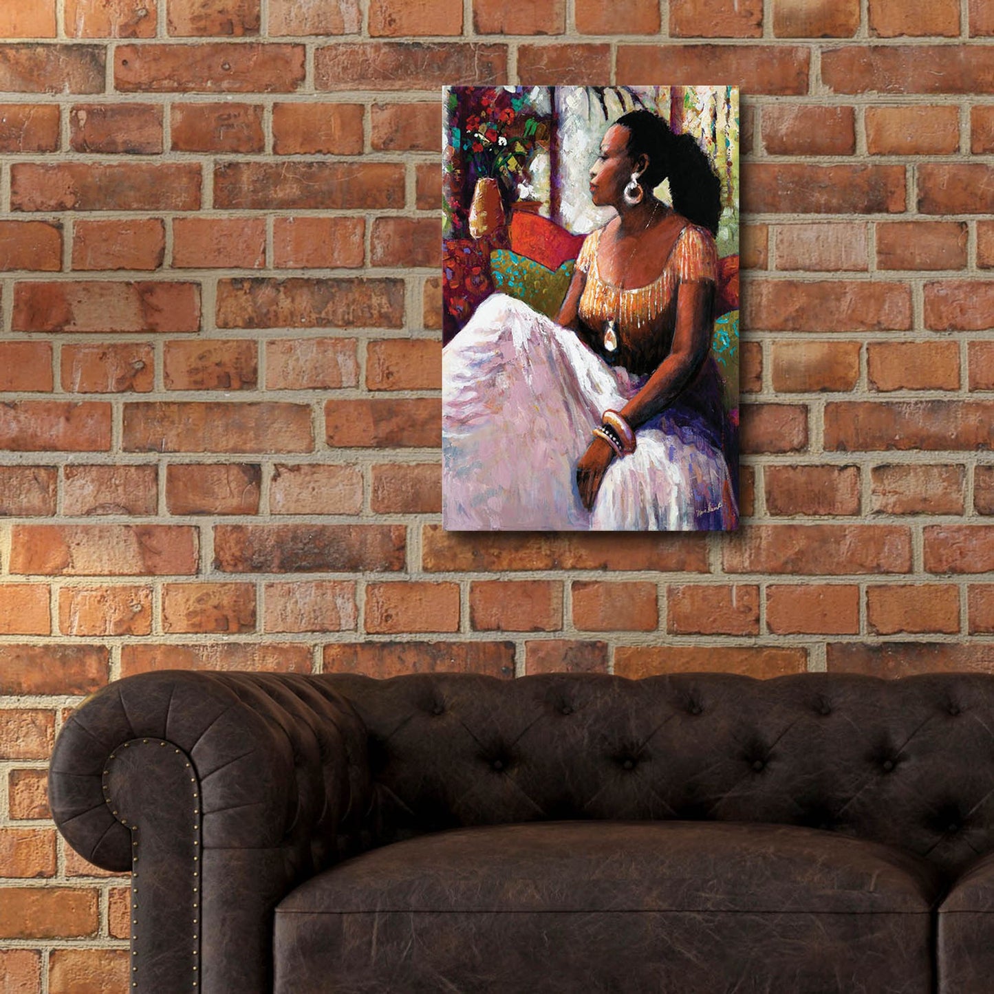 Epic Art ' Peaceful Moment' by Monica Stewart, Acrylic Glass Wall Art,16x24