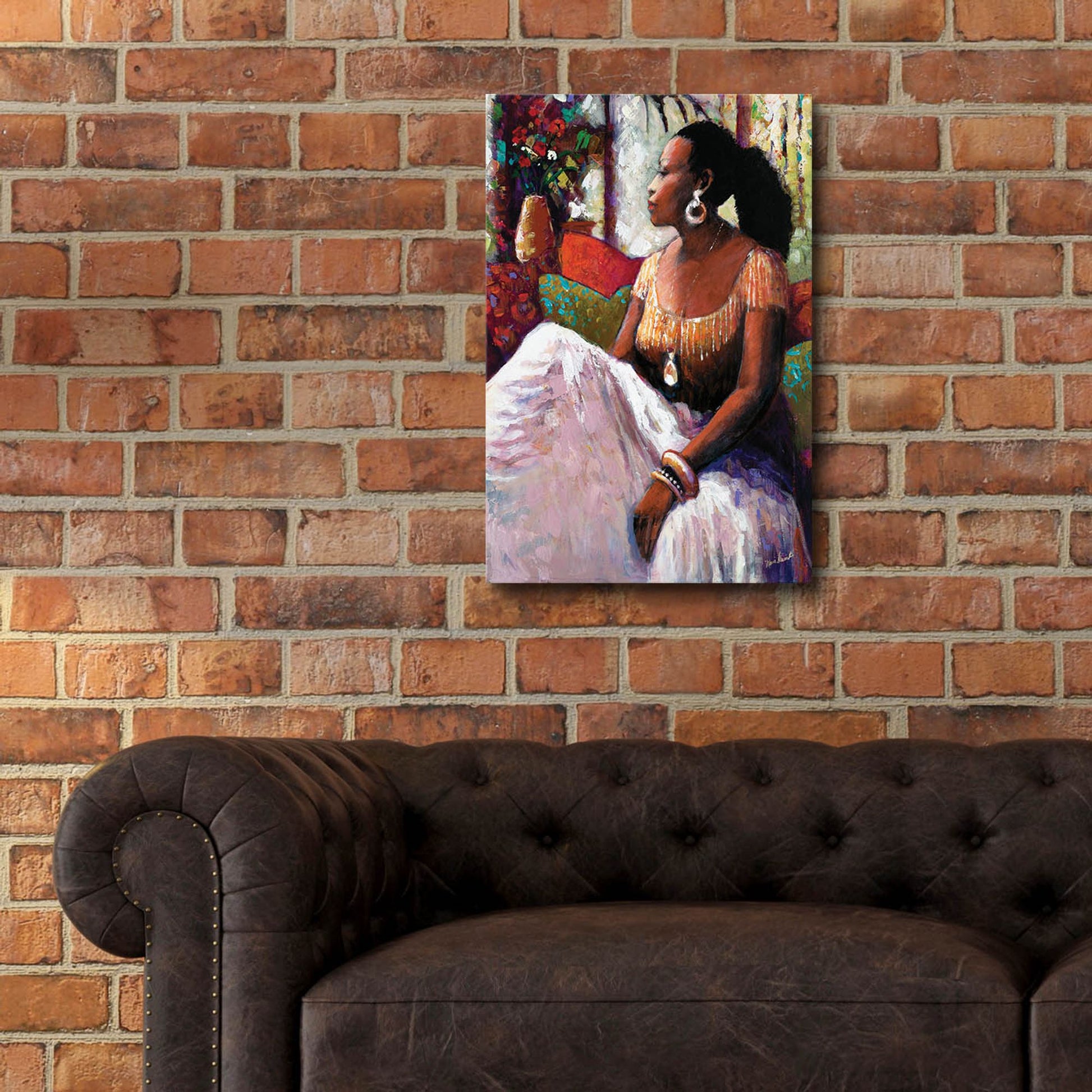 Epic Art ' Peaceful Moment' by Monica Stewart, Acrylic Glass Wall Art,16x24