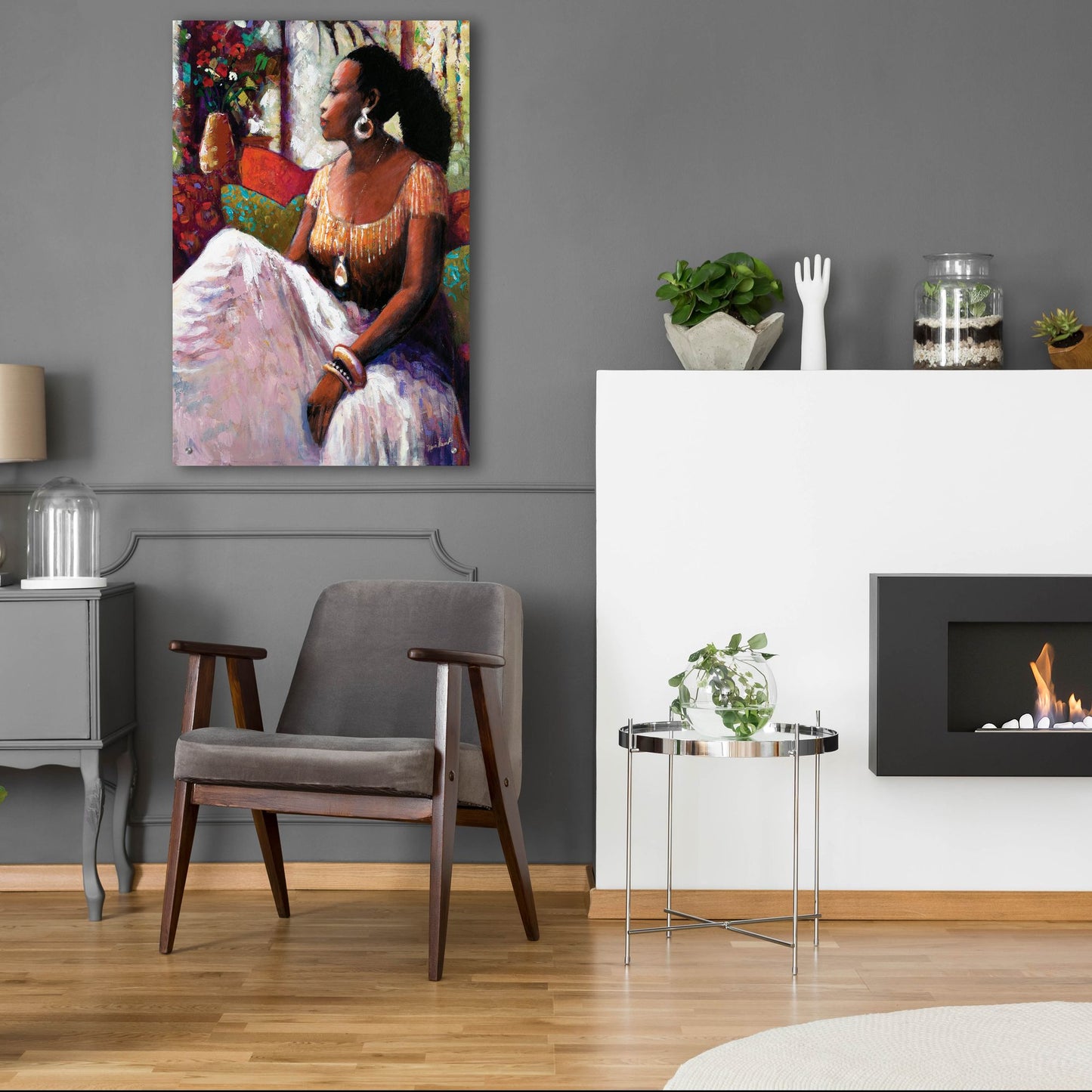 Epic Art ' Peaceful Moment' by Monica Stewart, Acrylic Glass Wall Art,24x36