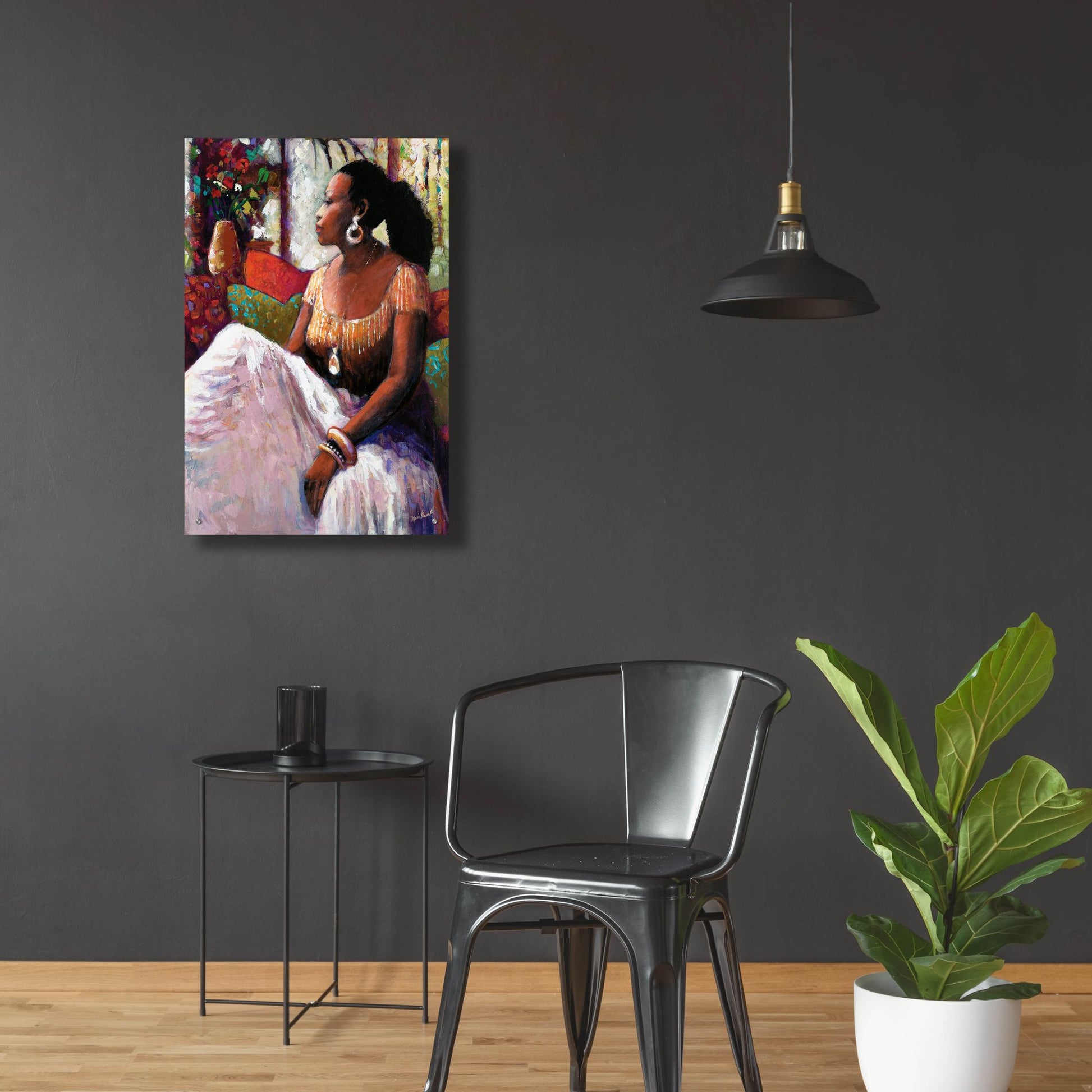 Epic Art ' Peaceful Moment' by Monica Stewart, Acrylic Glass Wall Art,24x36