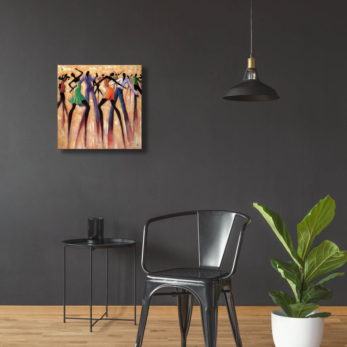 Epic Art ' T.G.I.F.' by Monica Stewart, Acrylic Glass Wall Art,24x24