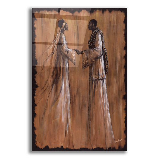 Epic Art ' Promise' by Monica Stewart, Acrylic Glass Wall Art