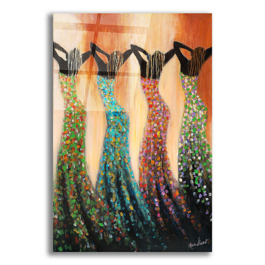 Epic Art ' Dance of the Summer Solstice' by Monica Stewart, Acrylic Glass Wall Art