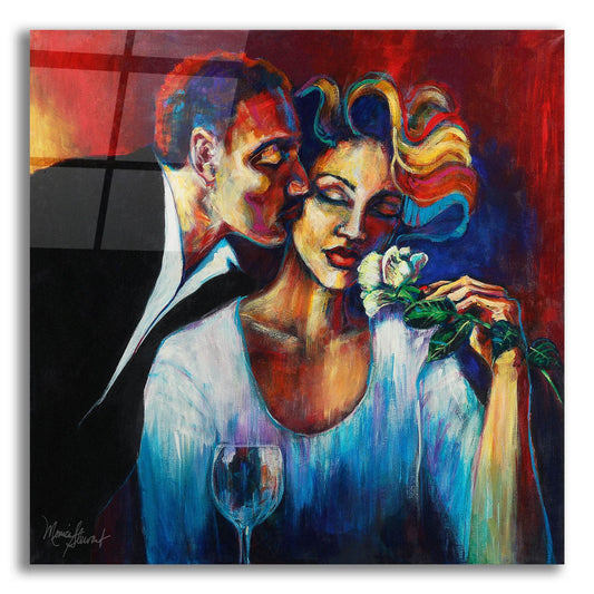 Epic Art ' The Scent of Love' by Monica Stewart, Acrylic Glass Wall Art