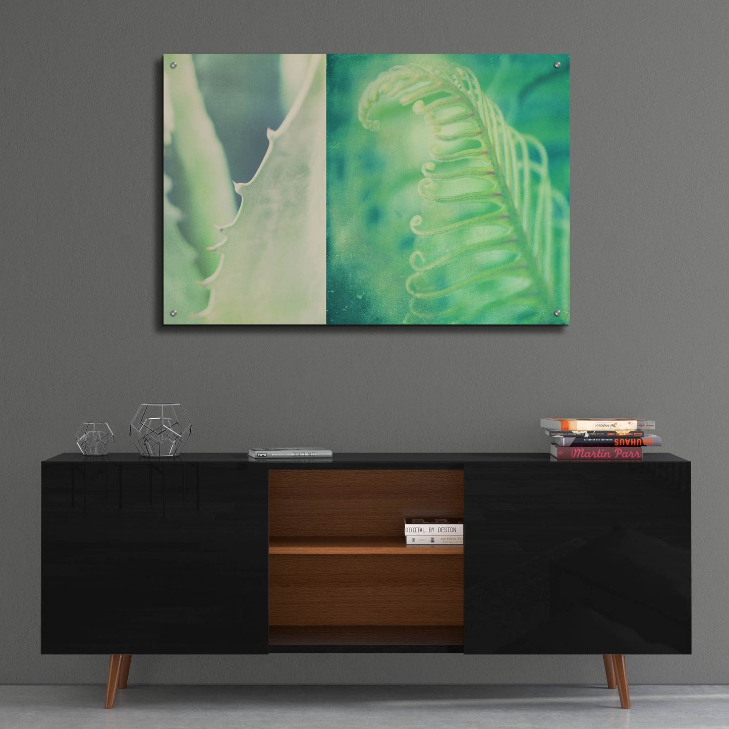 Epic Art ' Mint' by Myan Soffia, Acrylic Glass Wall Art,36x24