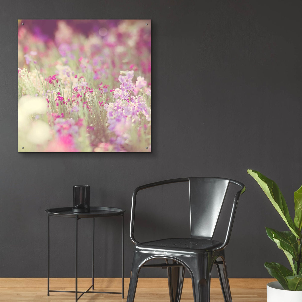 Epic Art ' Monet' by Myan Soffia, Acrylic Glass Wall Art,36x36