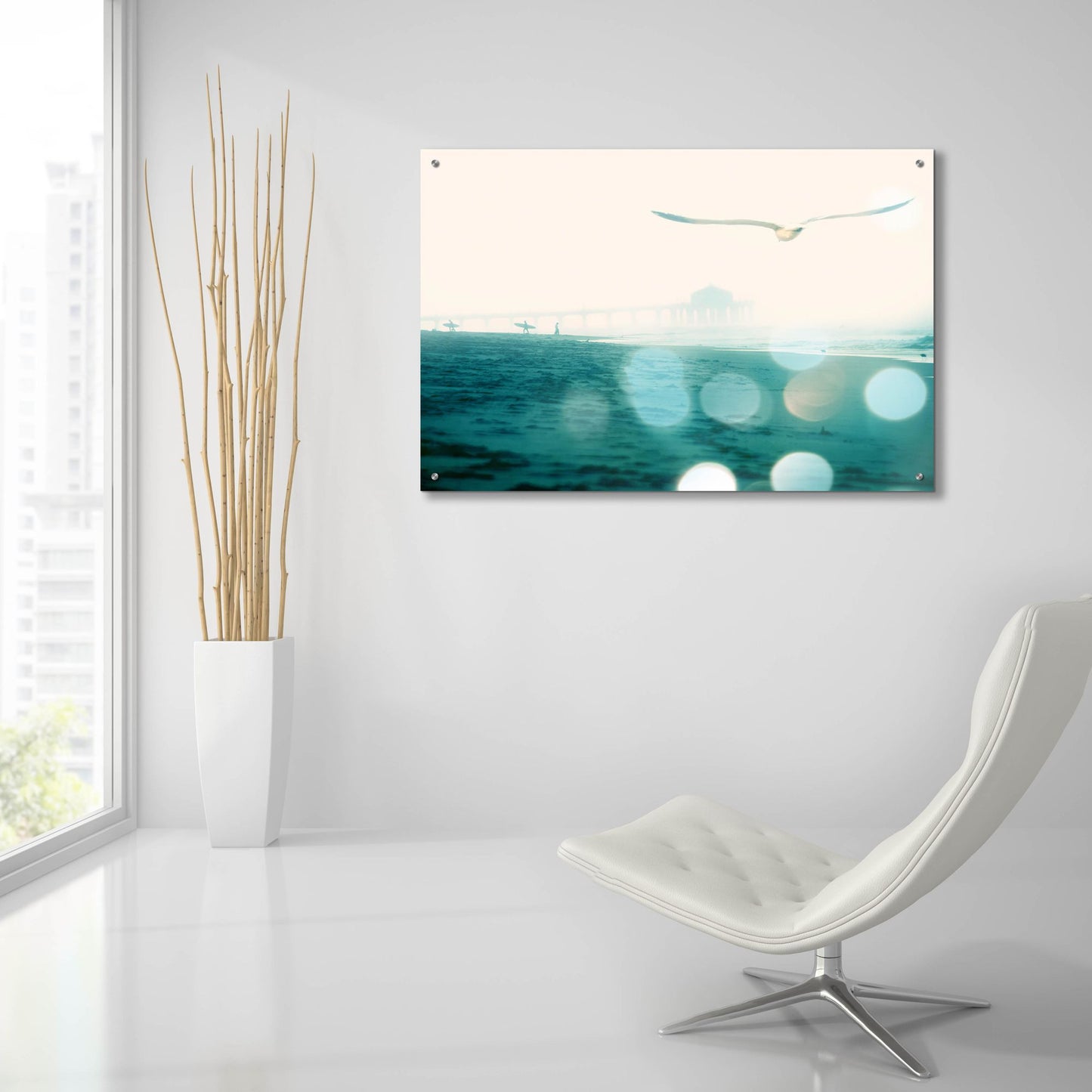 Epic Art ' A New Day' by Myan Soffia, Acrylic Glass Wall Art,36x24