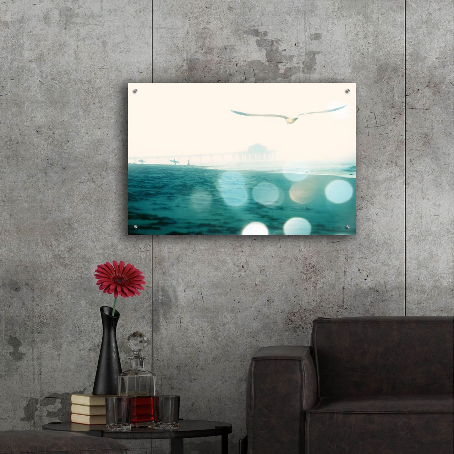 Epic Art ' A New Day' by Myan Soffia, Acrylic Glass Wall Art,36x24