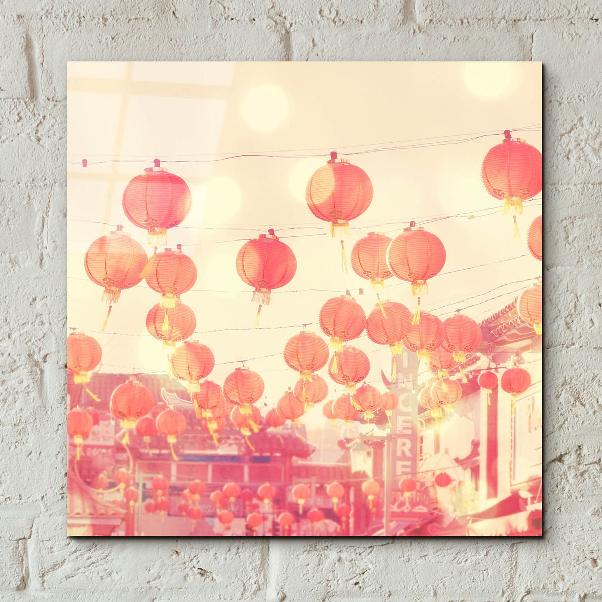 Epic Art ' Chinatown' by Myan Soffia, Acrylic Glass Wall Art,12x12