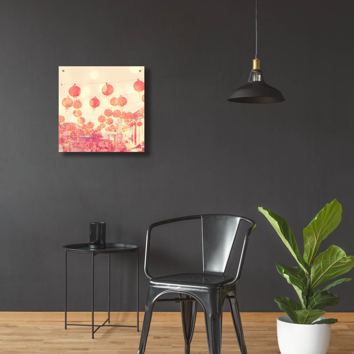 Epic Art ' Chinatown' by Myan Soffia, Acrylic Glass Wall Art,24x24