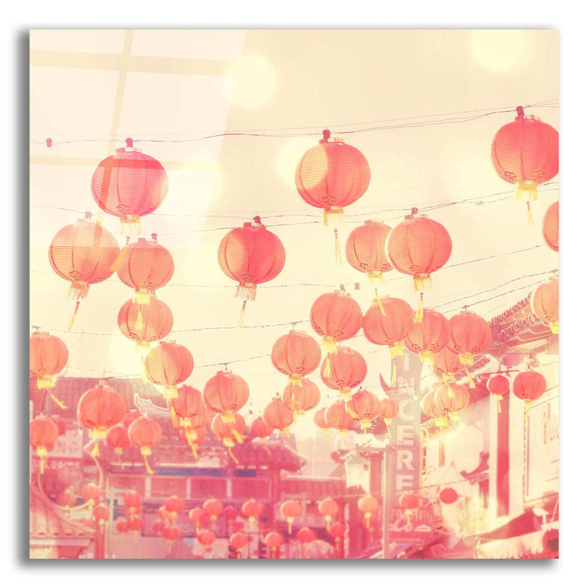 Epic Art ' Chinatown' by Myan Soffia, Acrylic Glass Wall Art