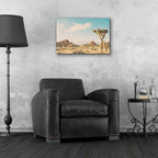Epic Art ' Winter in the Desert 3' by Myan Soffia, Acrylic Glass Wall Art,24x16