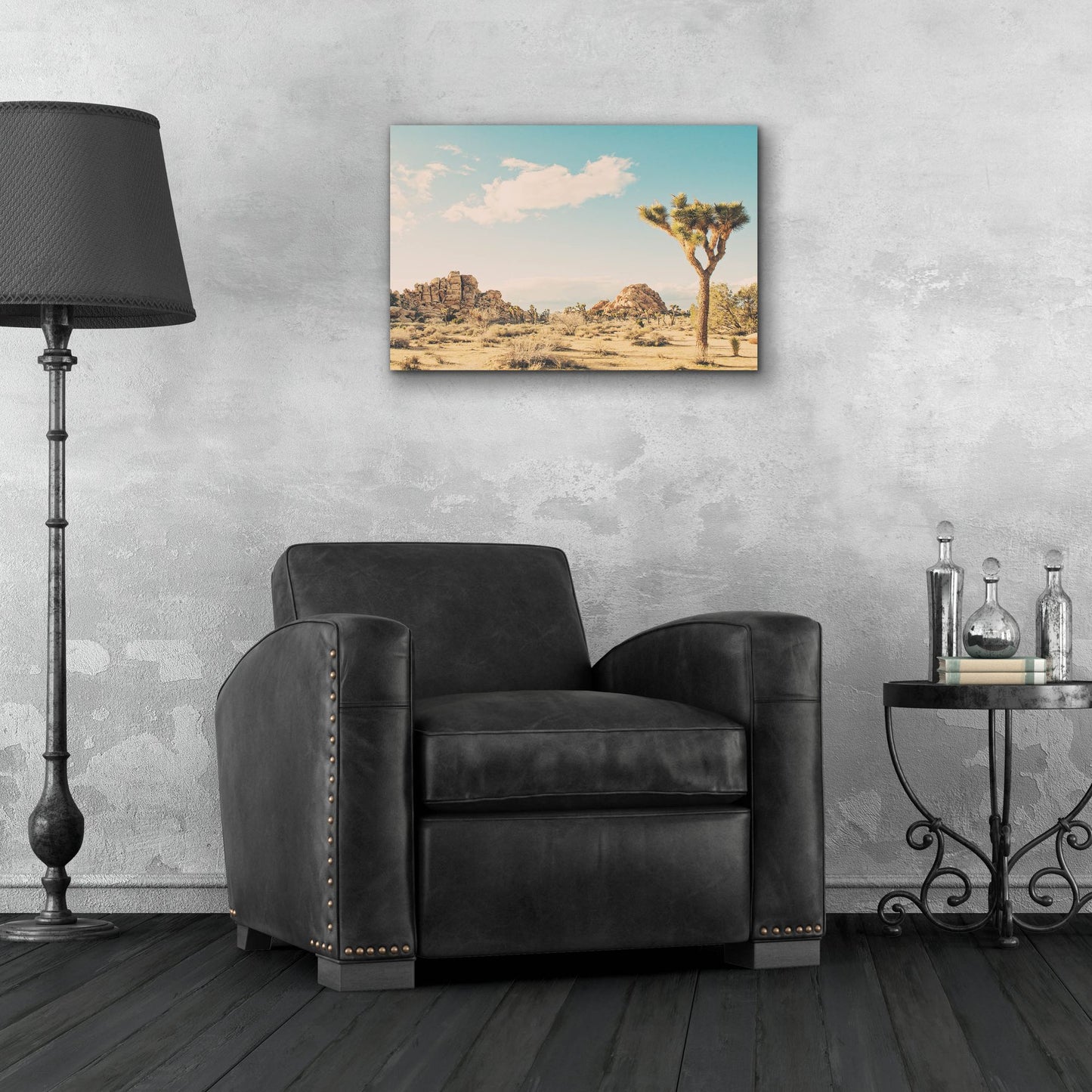 Epic Art ' Winter in the Desert 3' by Myan Soffia, Acrylic Glass Wall Art,24x16