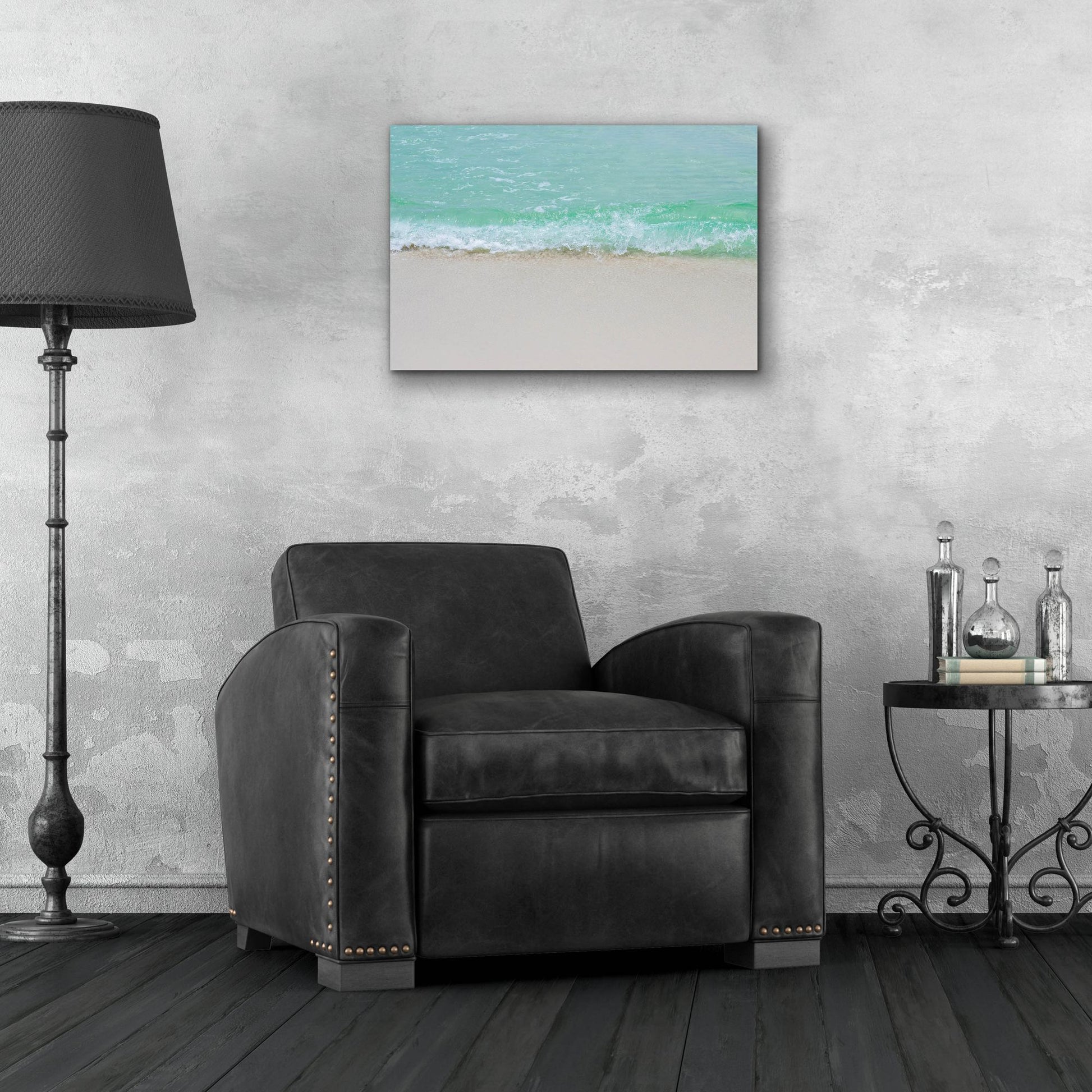 Epic Art ' Little Waves' by Myan Soffia, Acrylic Glass Wall Art,24x16