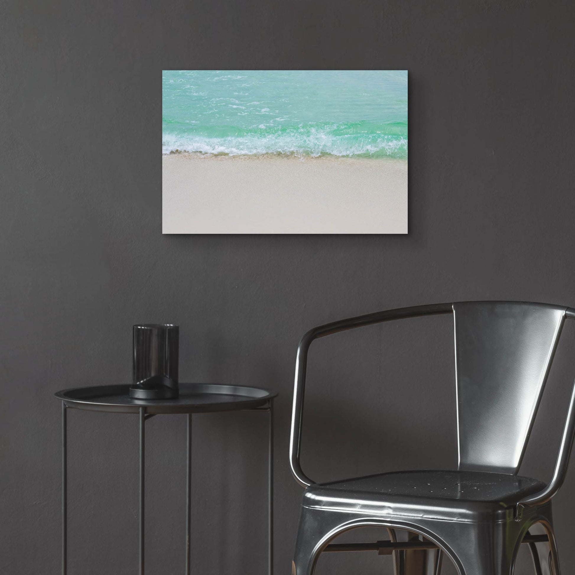 Epic Art ' Little Waves' by Myan Soffia, Acrylic Glass Wall Art,24x16