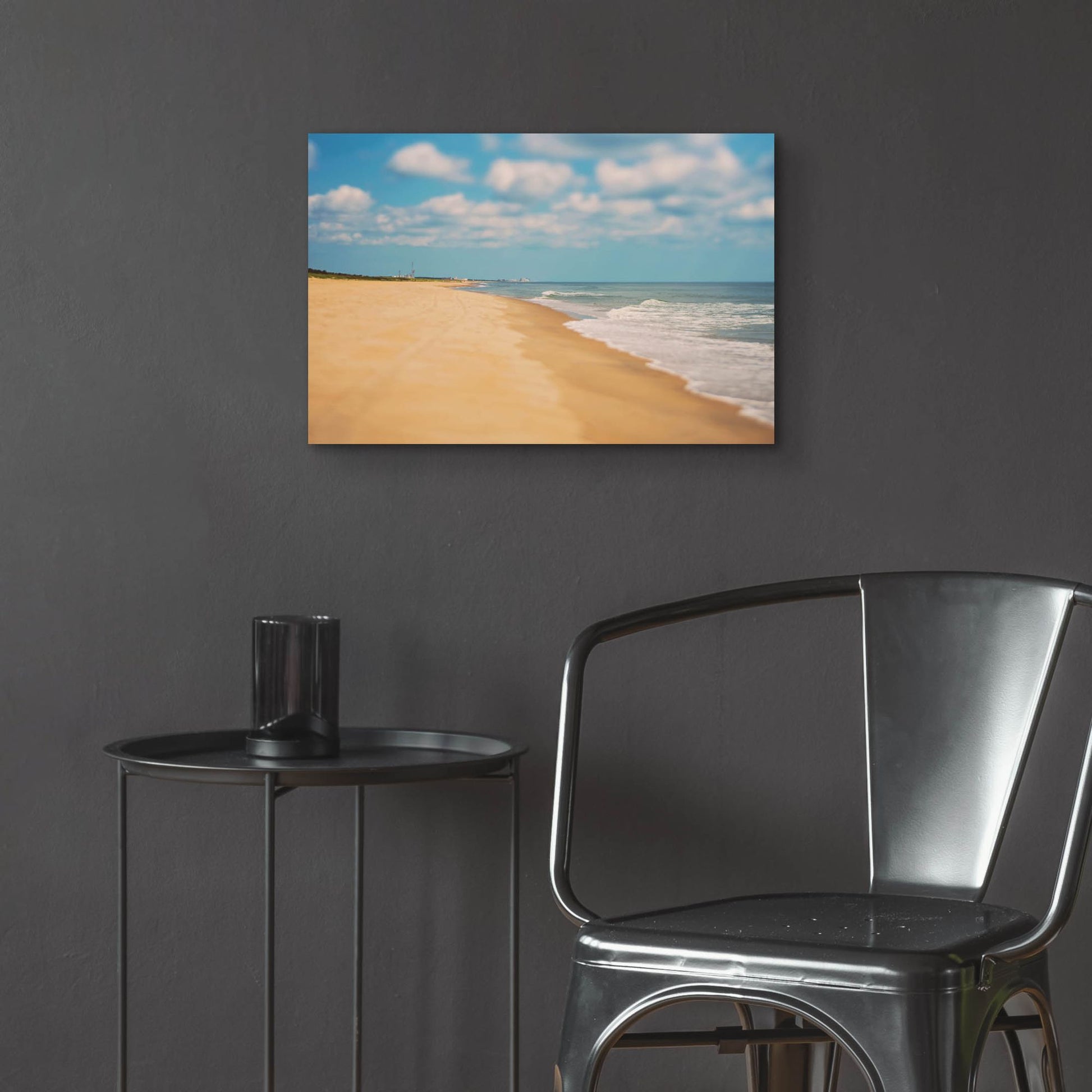 Epic Art ' Virginia Beach' by Myan Soffia, Acrylic Glass Wall Art,24x16