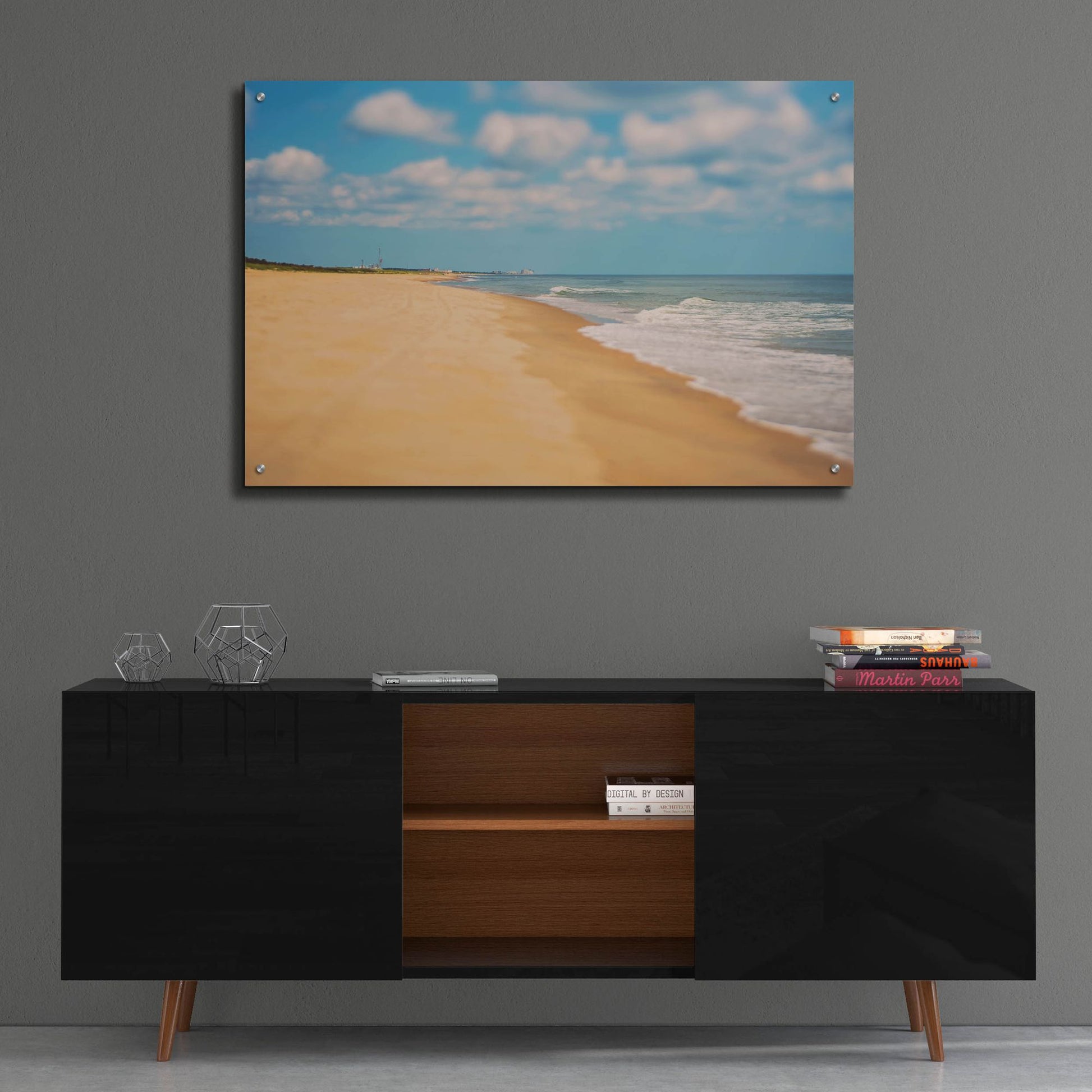 Epic Art ' Virginia Beach' by Myan Soffia, Acrylic Glass Wall Art,36x24