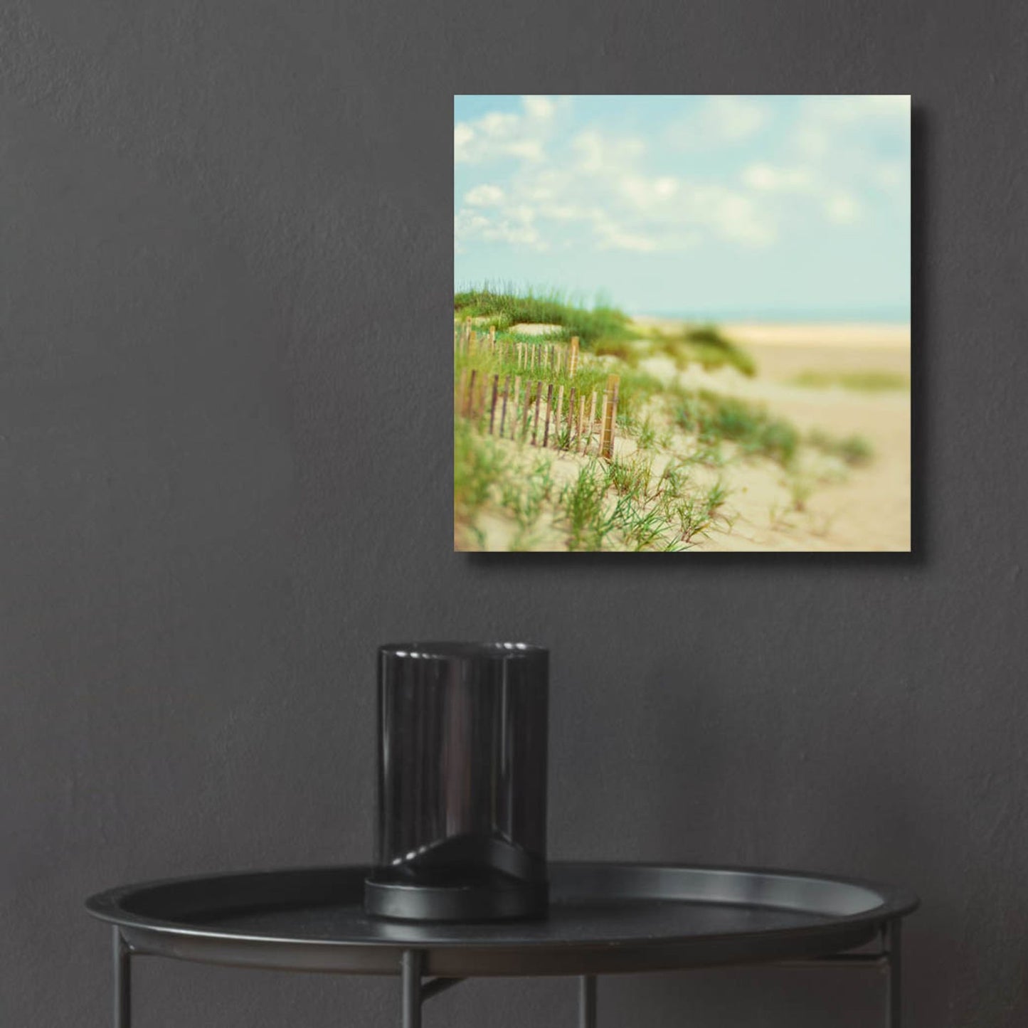 Epic Art ' Sand Dunes' by Myan Soffia, Acrylic Glass Wall Art,12x12