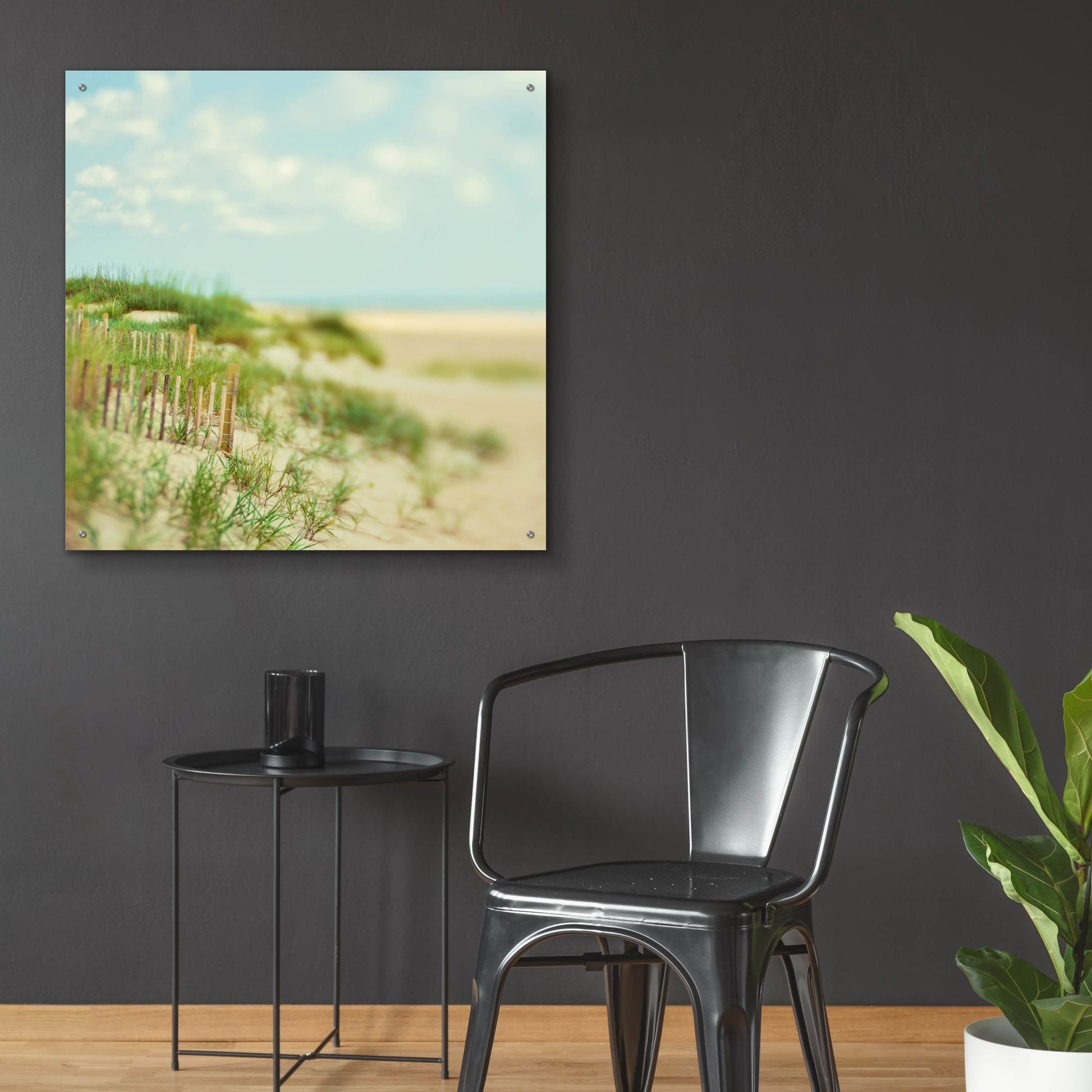 Epic Art ' Sand Dunes' by Myan Soffia, Acrylic Glass Wall Art,36x36