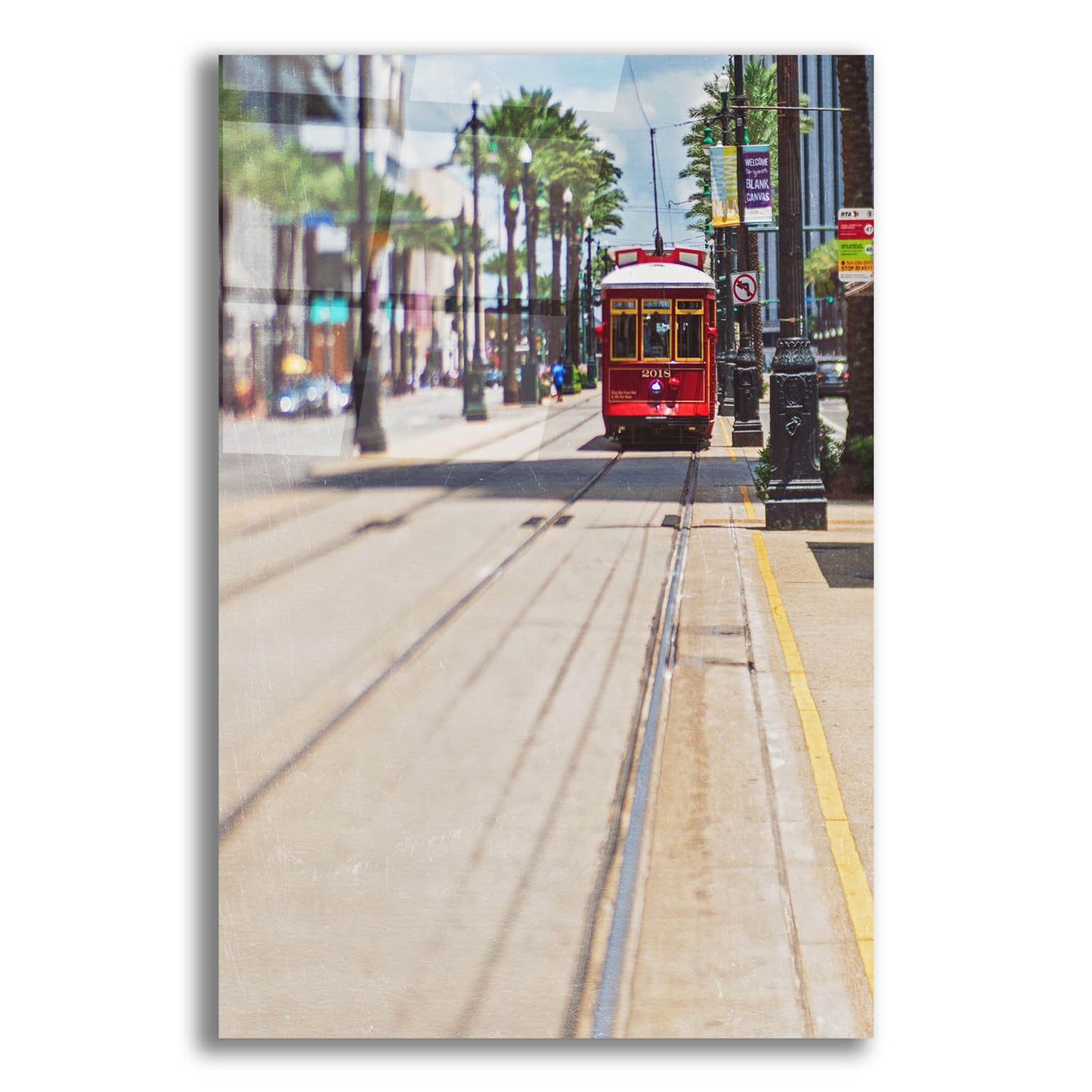 Epic Art ' Streetcar' by Myan Soffia, Acrylic Glass Wall Art