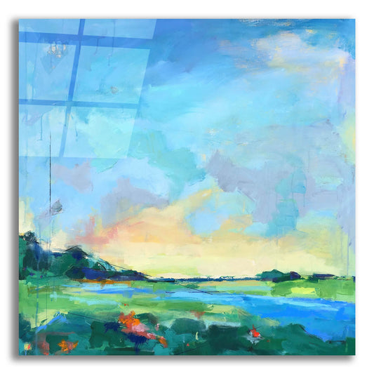 Epic Art ' River Marsh' by Page Pearson Railsback, Acrylic Glass Wall Art