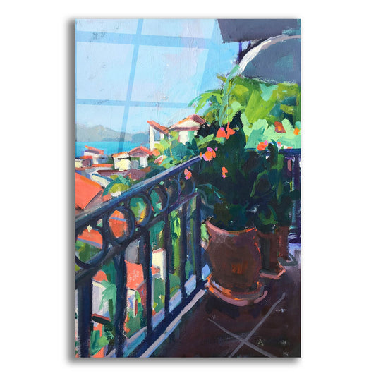 Epic Art ' Terrace View' by Page Pearson Railsback, Acrylic Glass Wall Art