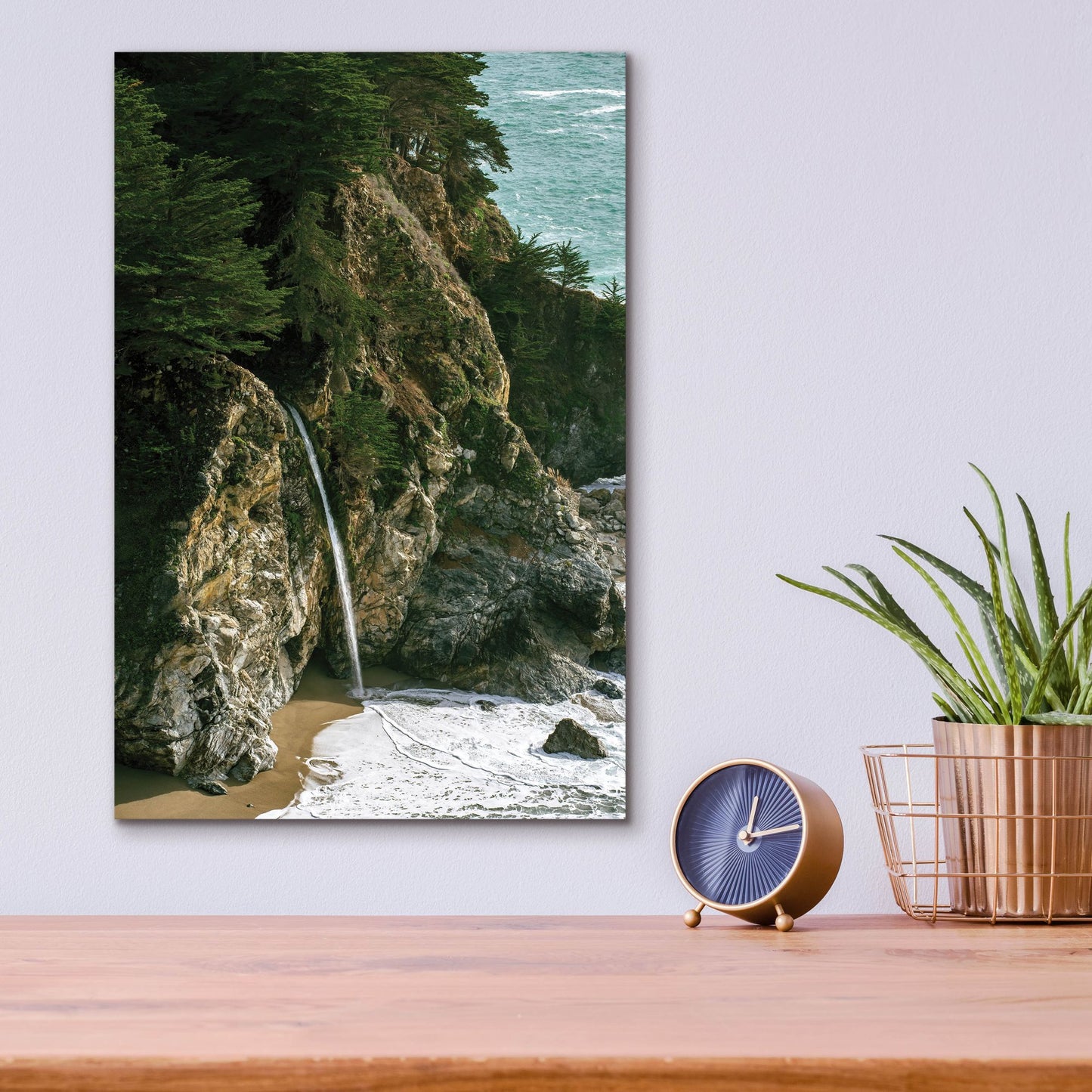 Epic Art 'Cali - BigSur' by Epic Portfolio, Acrylic Glass Wall Art,12x16