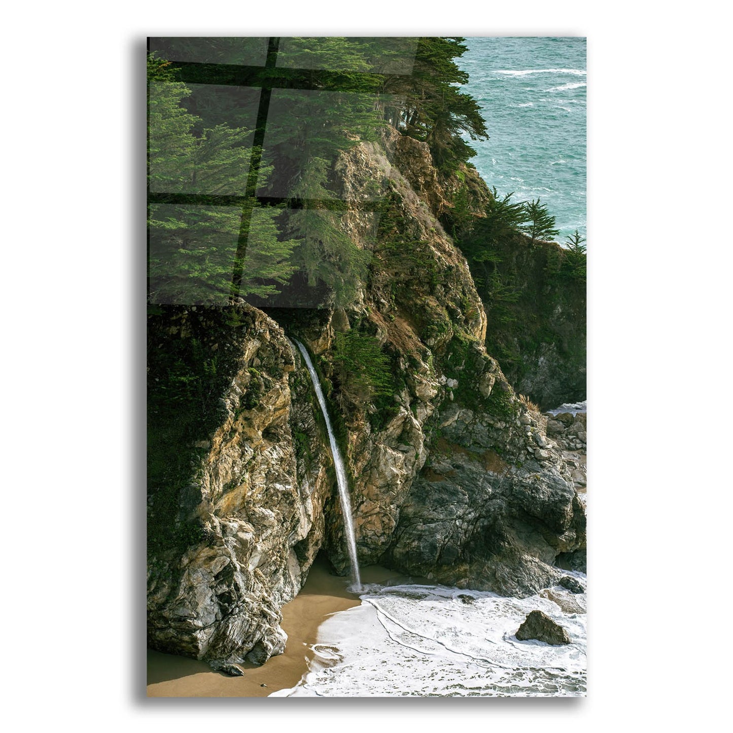 Epic Art 'Cali - BigSur' by Epic Portfolio, Acrylic Glass Wall Art,12x16