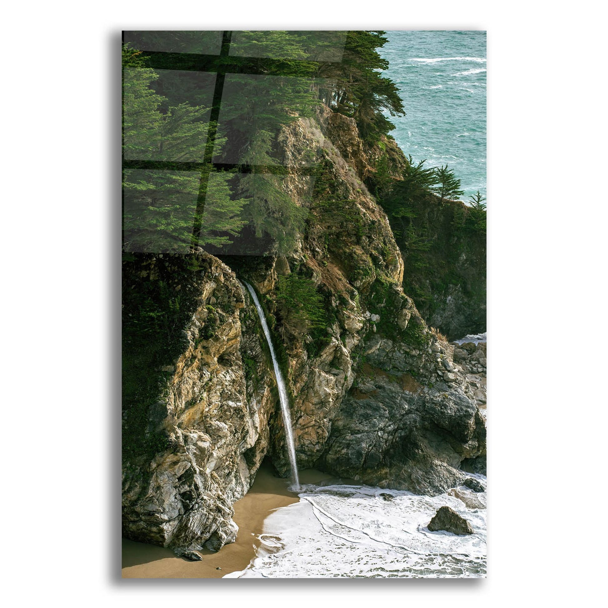 Epic Art 'Cali - BigSur' by Epic Portfolio, Acrylic Glass Wall Art,16x24