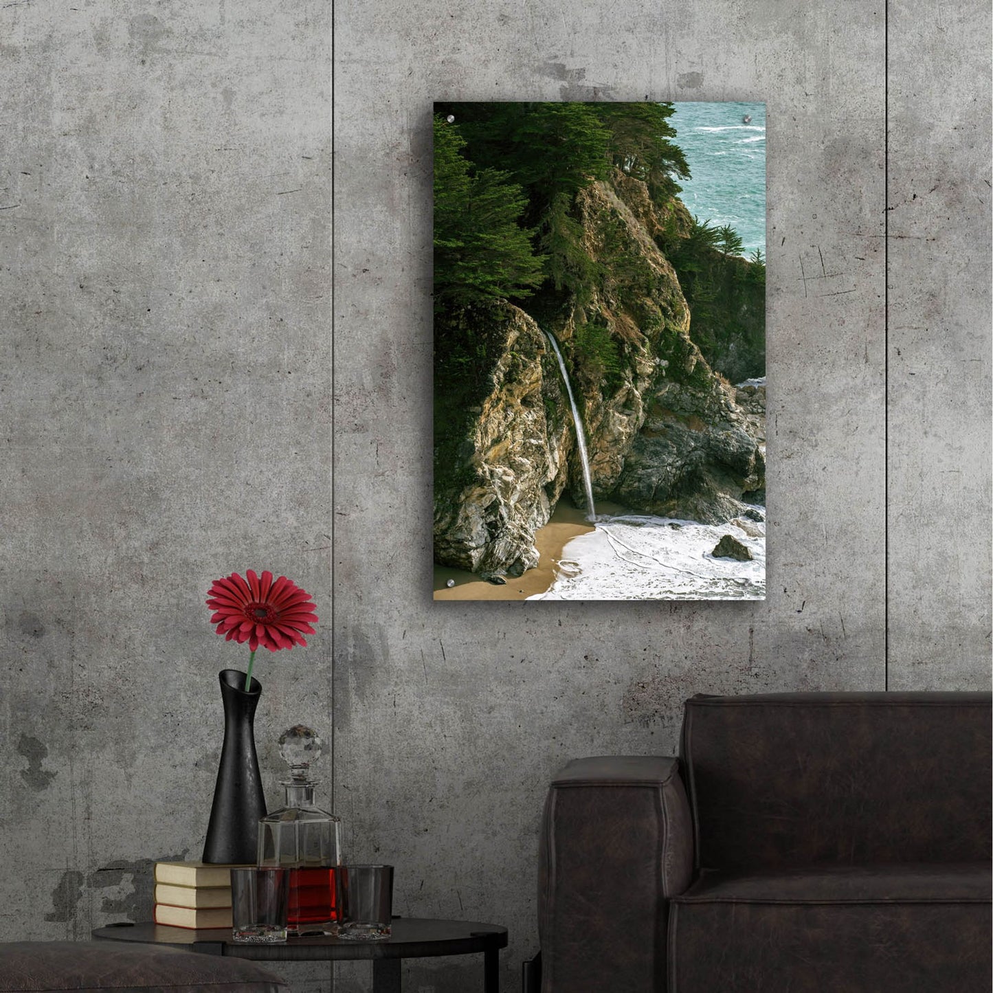 Epic Art 'Cali - BigSur' by Epic Portfolio, Acrylic Glass Wall Art,24x36