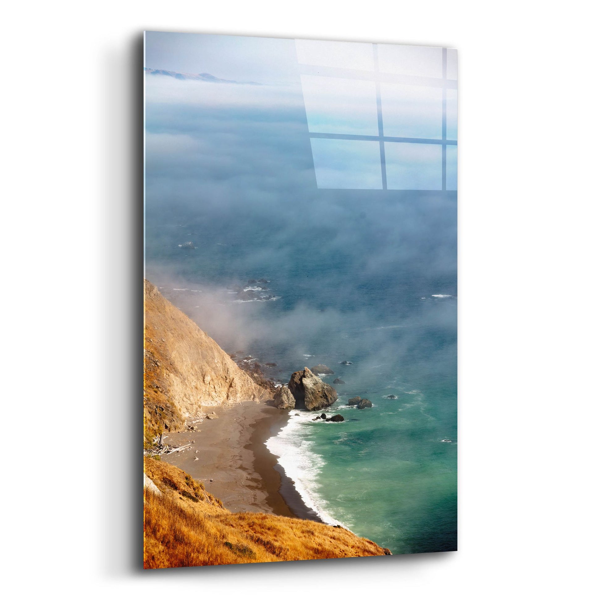 Epic Art 'California Fog' by Epic Portfolio, Acrylic Glass Wall Art,12x16