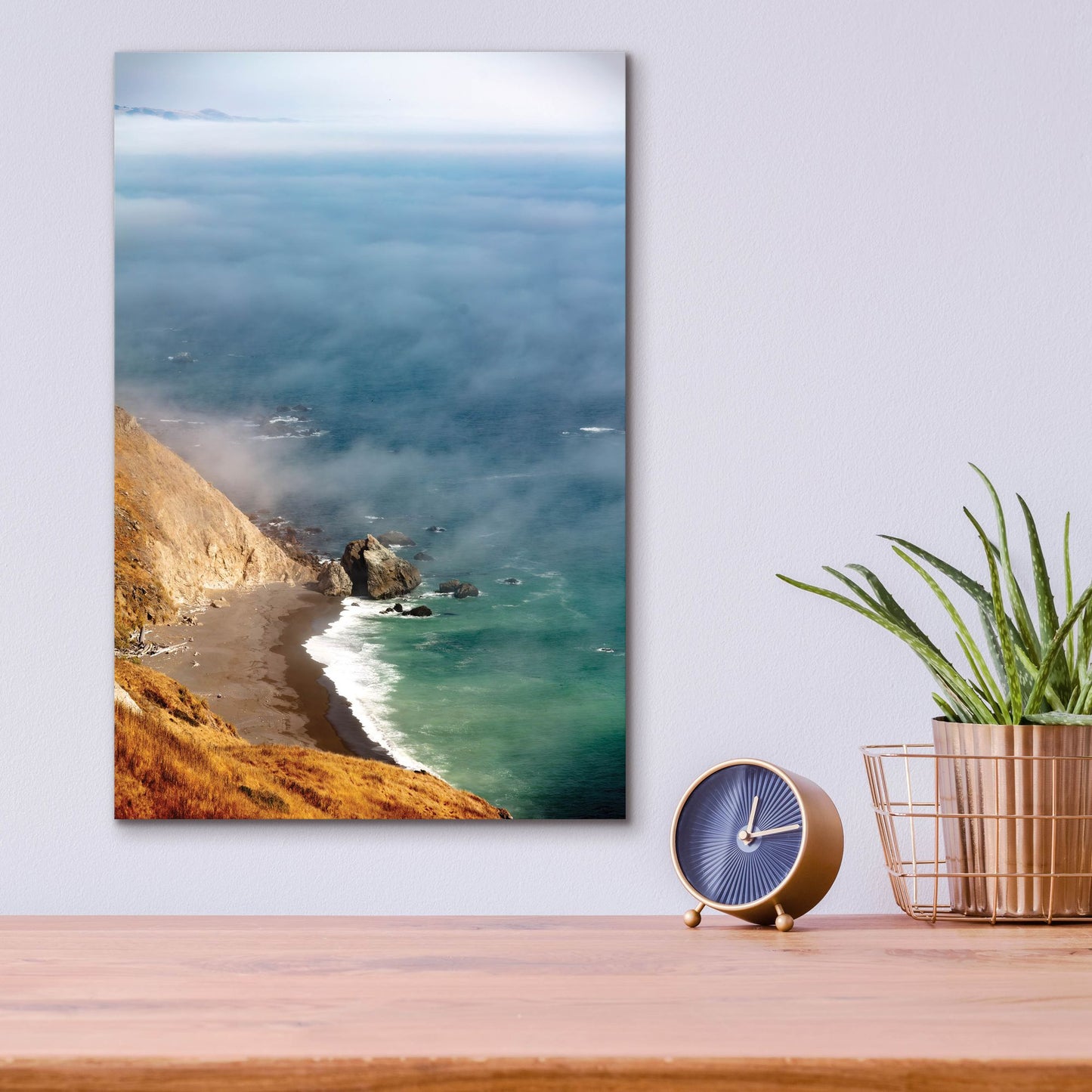 Epic Art 'California Fog' by Epic Portfolio, Acrylic Glass Wall Art,12x16