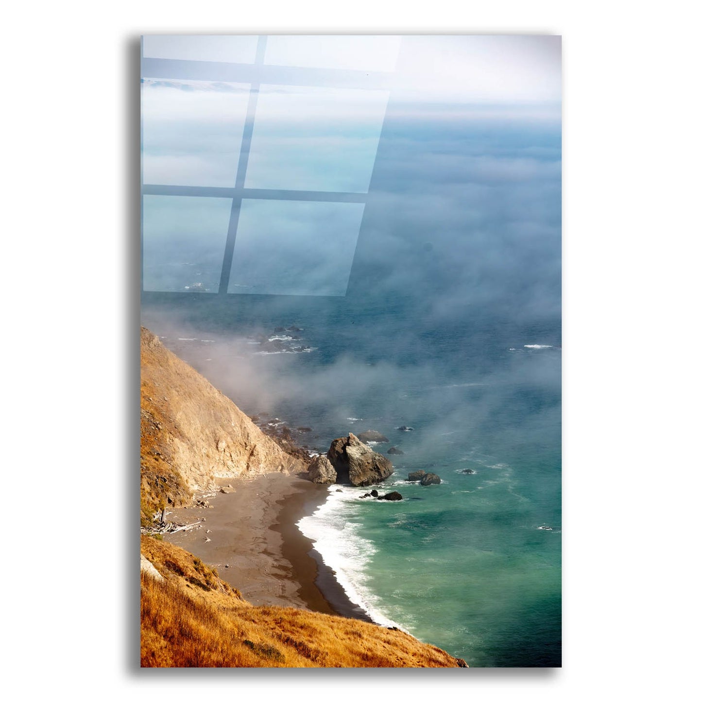 Epic Art 'California Fog' by Epic Portfolio, Acrylic Glass Wall Art,12x16