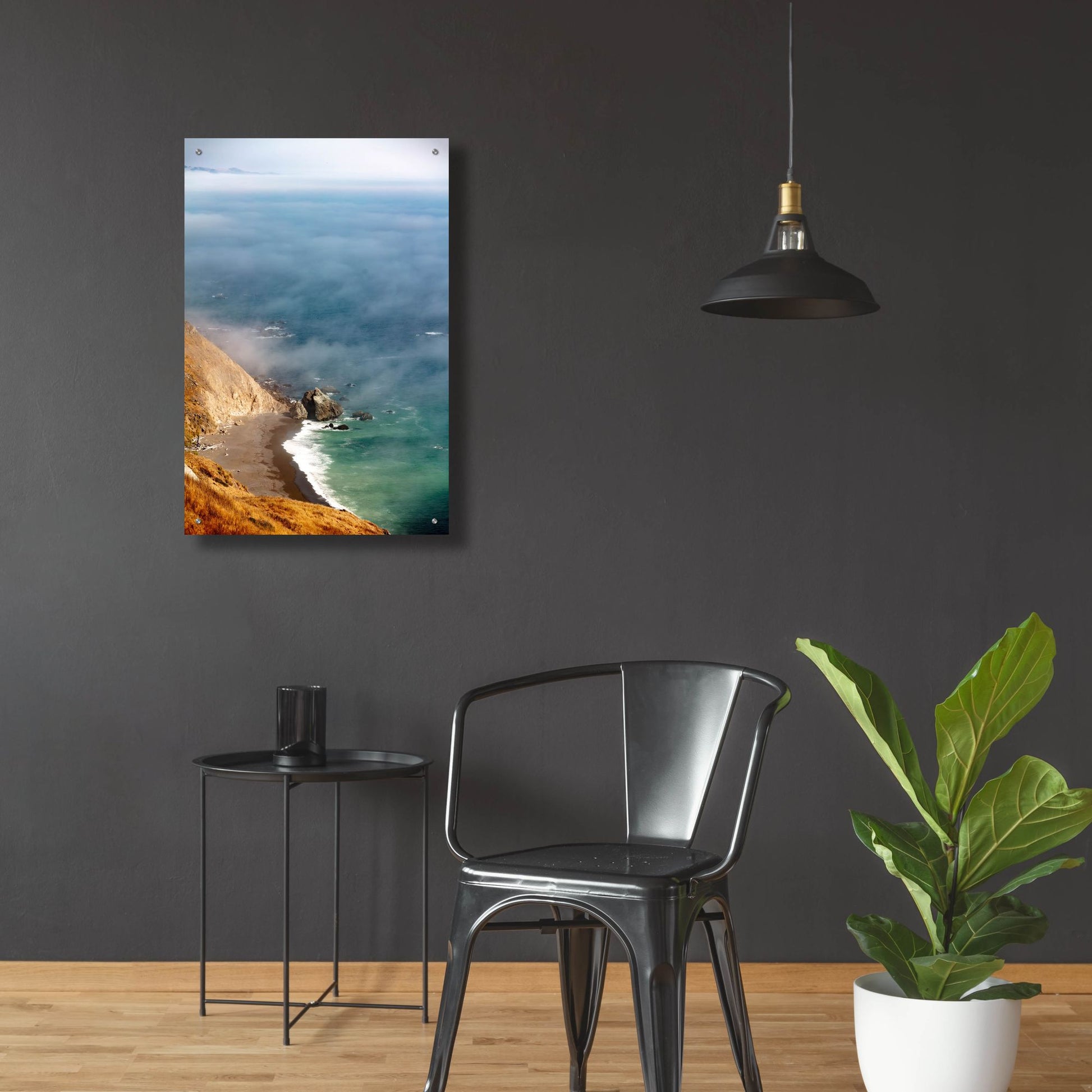 Epic Art 'California Fog' by Epic Portfolio, Acrylic Glass Wall Art,24x36