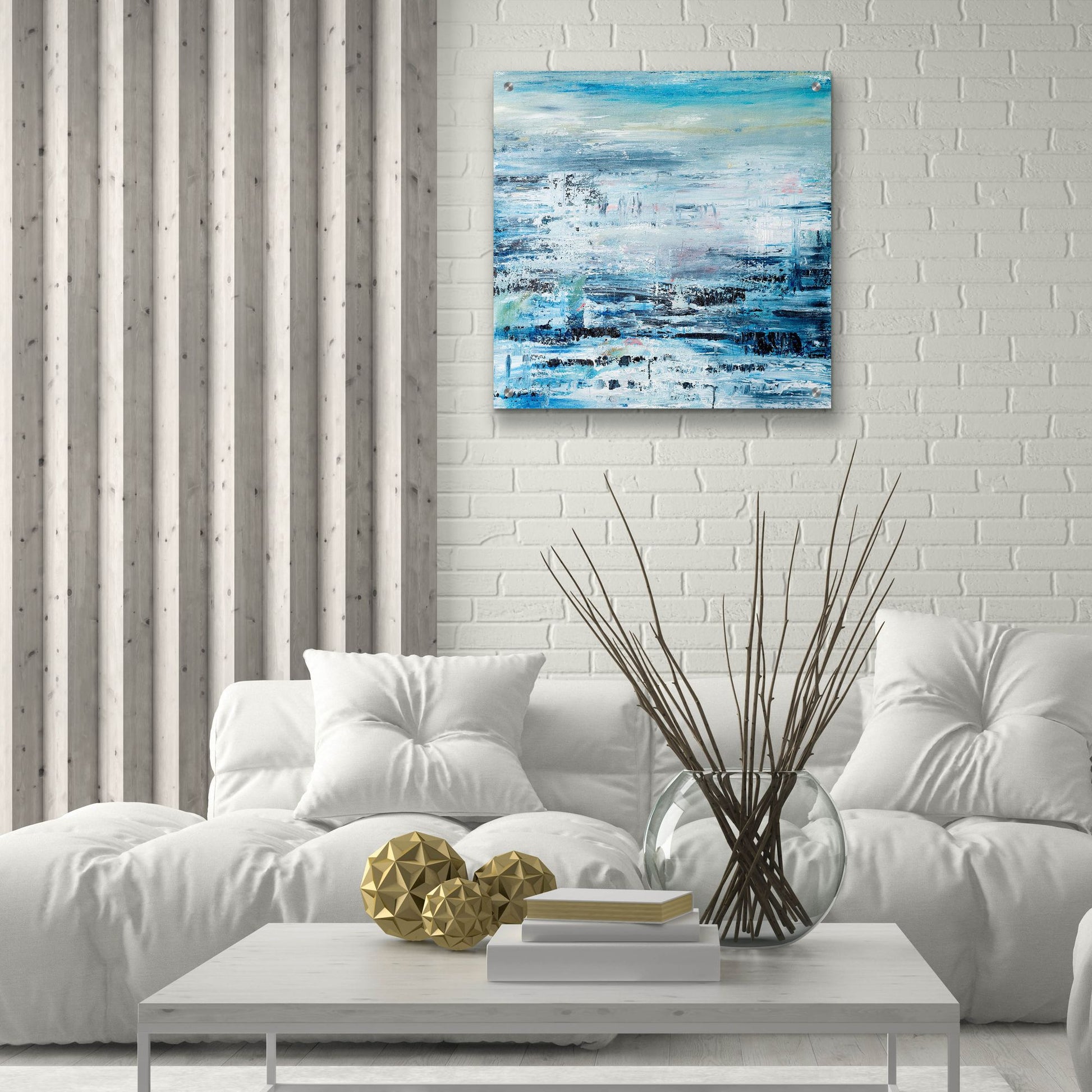 Epic Art ' Oceanside 1' by Radek Smach, Acrylic Glass Wall Art,24x24