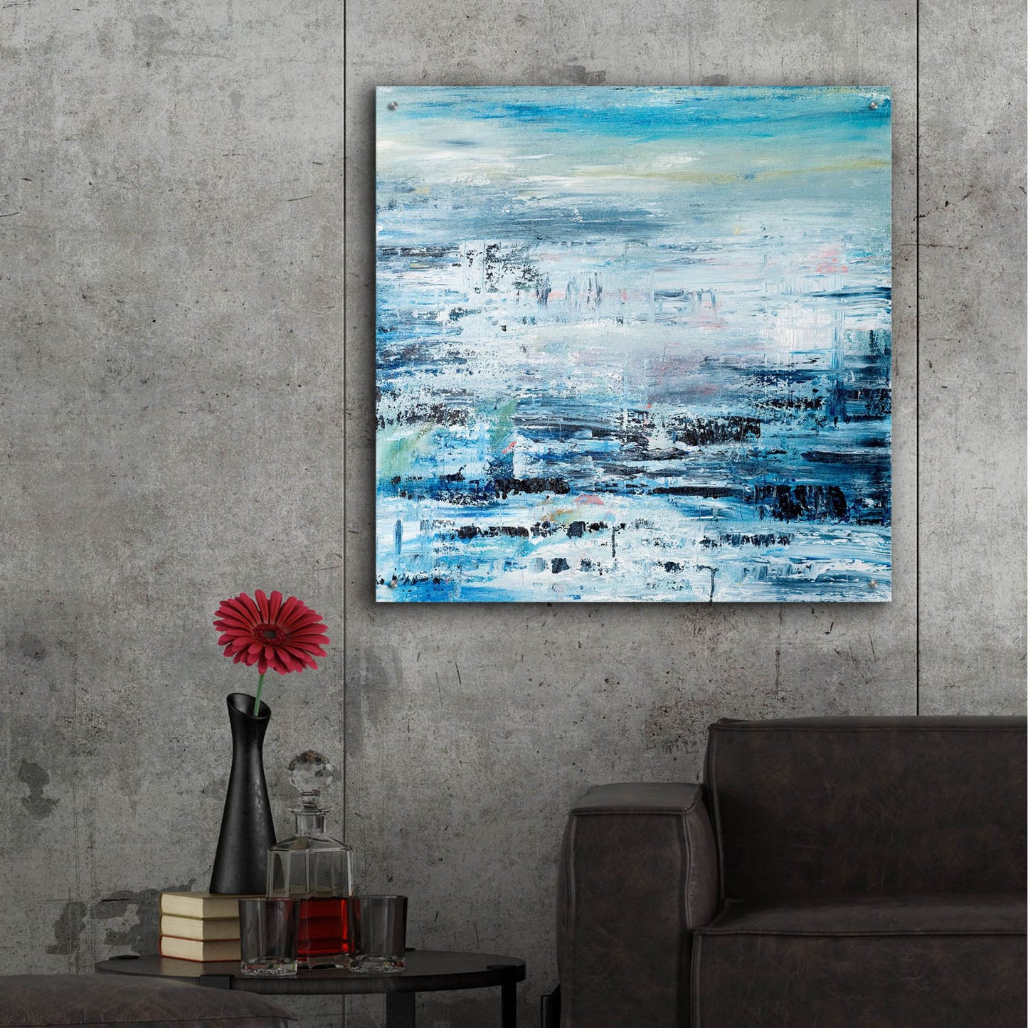 Epic Art ' Oceanside 1' by Radek Smach, Acrylic Glass Wall Art,36x36