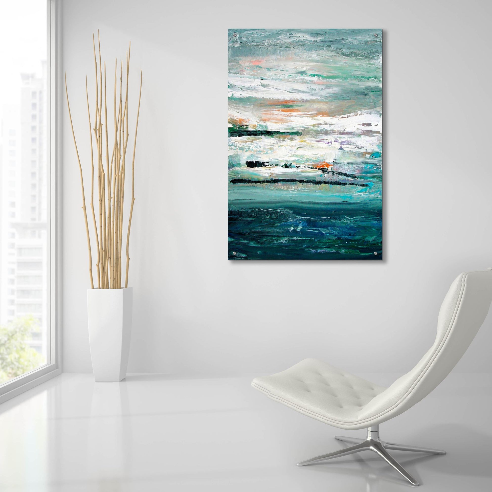 Epic Art ' Storm' by Radek Smach, Acrylic Glass Wall Art,24x36