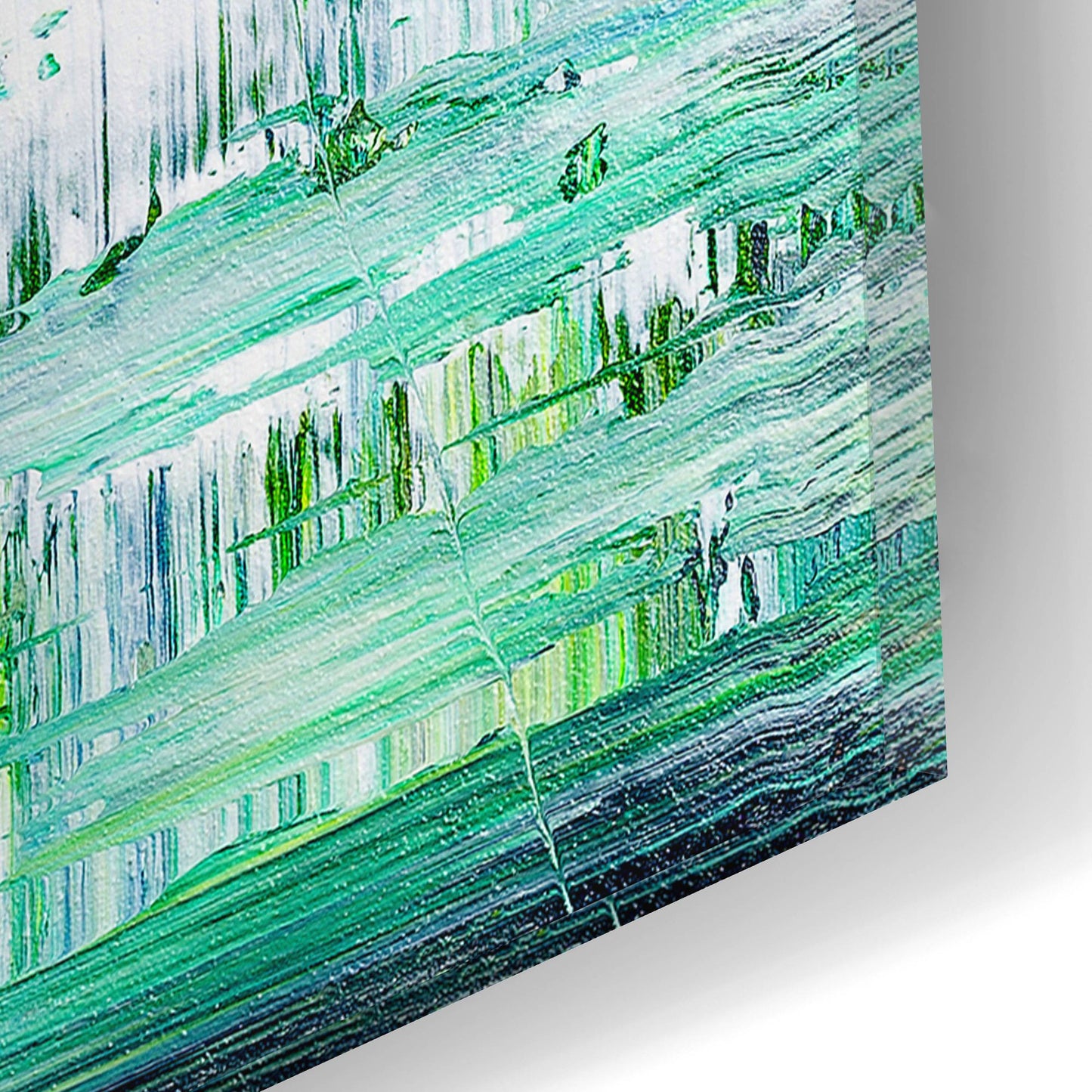 Epic Art ' Green Field' by Radek Smach, Acrylic Glass Wall Art,12x12