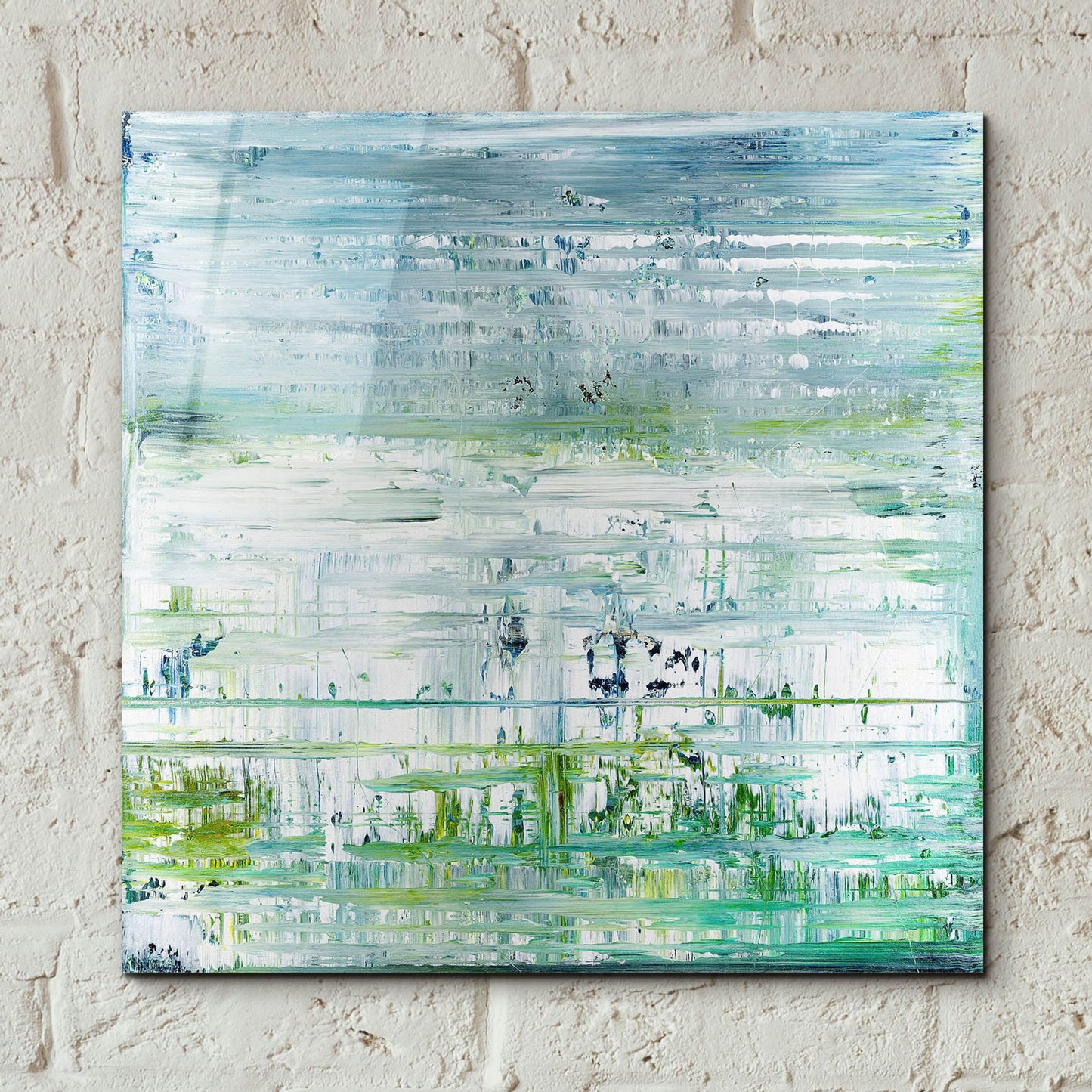 Epic Art ' Green Field' by Radek Smach, Acrylic Glass Wall Art,12x12