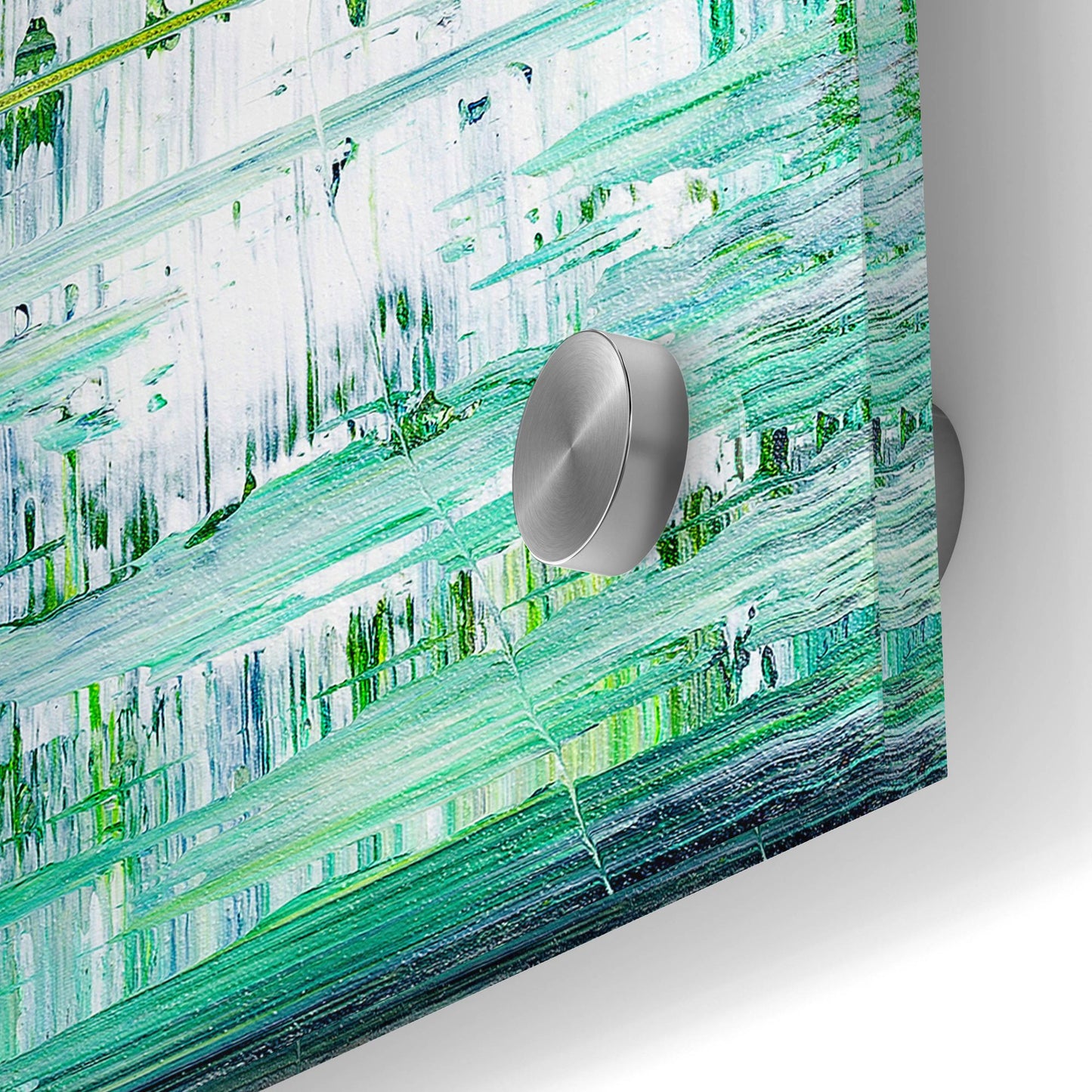 Epic Art ' Green Field' by Radek Smach, Acrylic Glass Wall Art,24x24