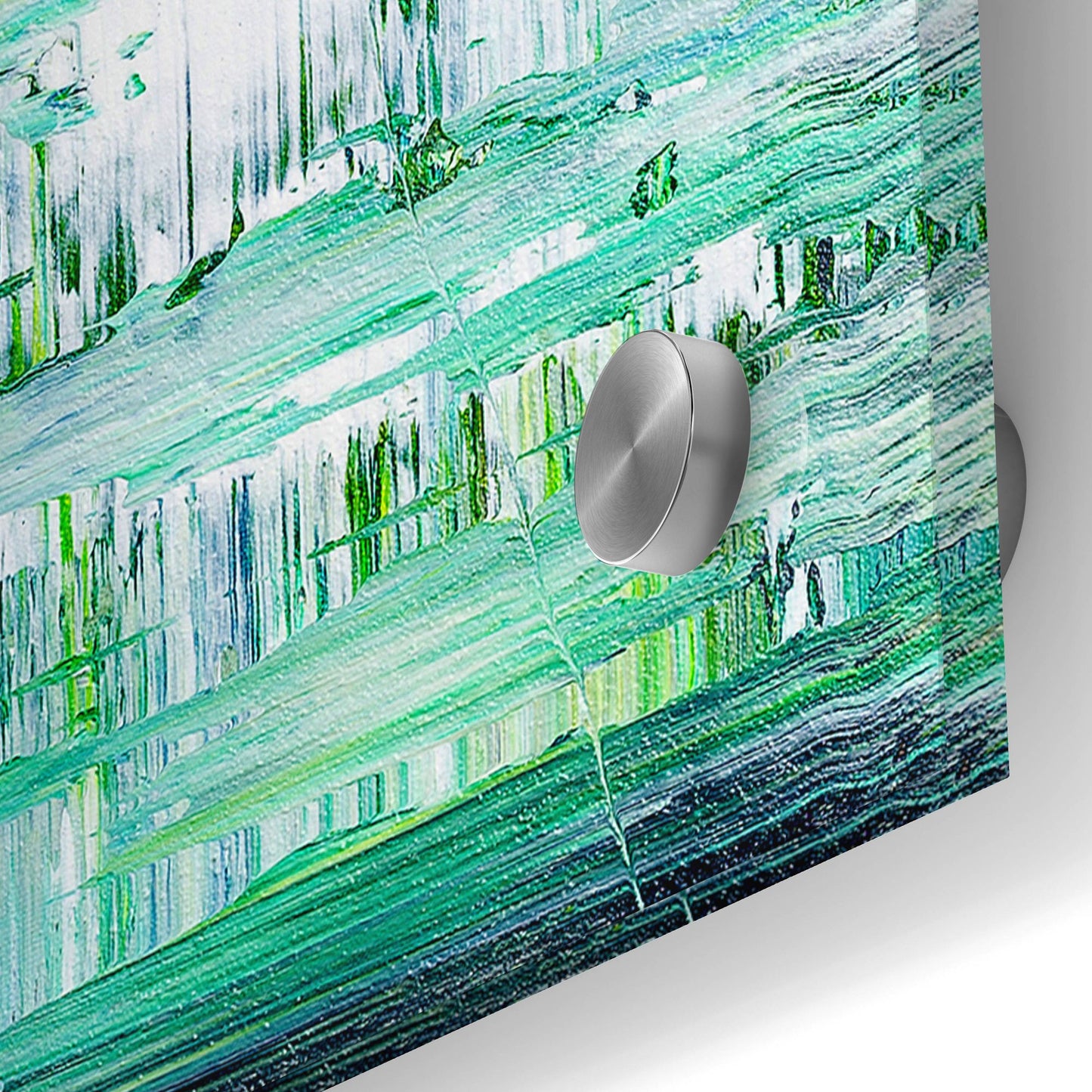 Epic Art ' Green Field' by Radek Smach, Acrylic Glass Wall Art,36x36