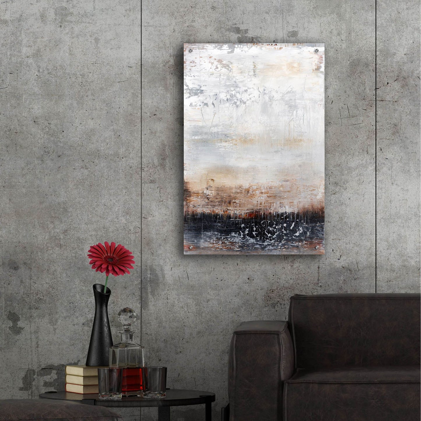 Epic Art ' Winter Field 2' by Radek Smach, Acrylic Glass Wall Art,24x36