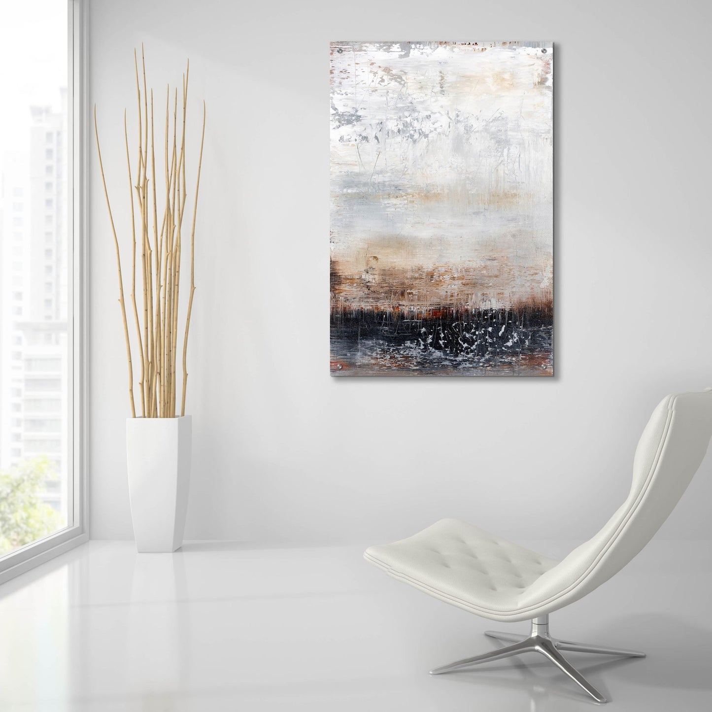 Epic Art ' Winter Field 2' by Radek Smach, Acrylic Glass Wall Art,24x36