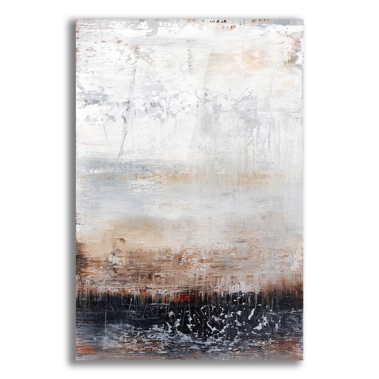 Epic Art ' Winter Field 2' by Radek Smach, Acrylic Glass Wall Art