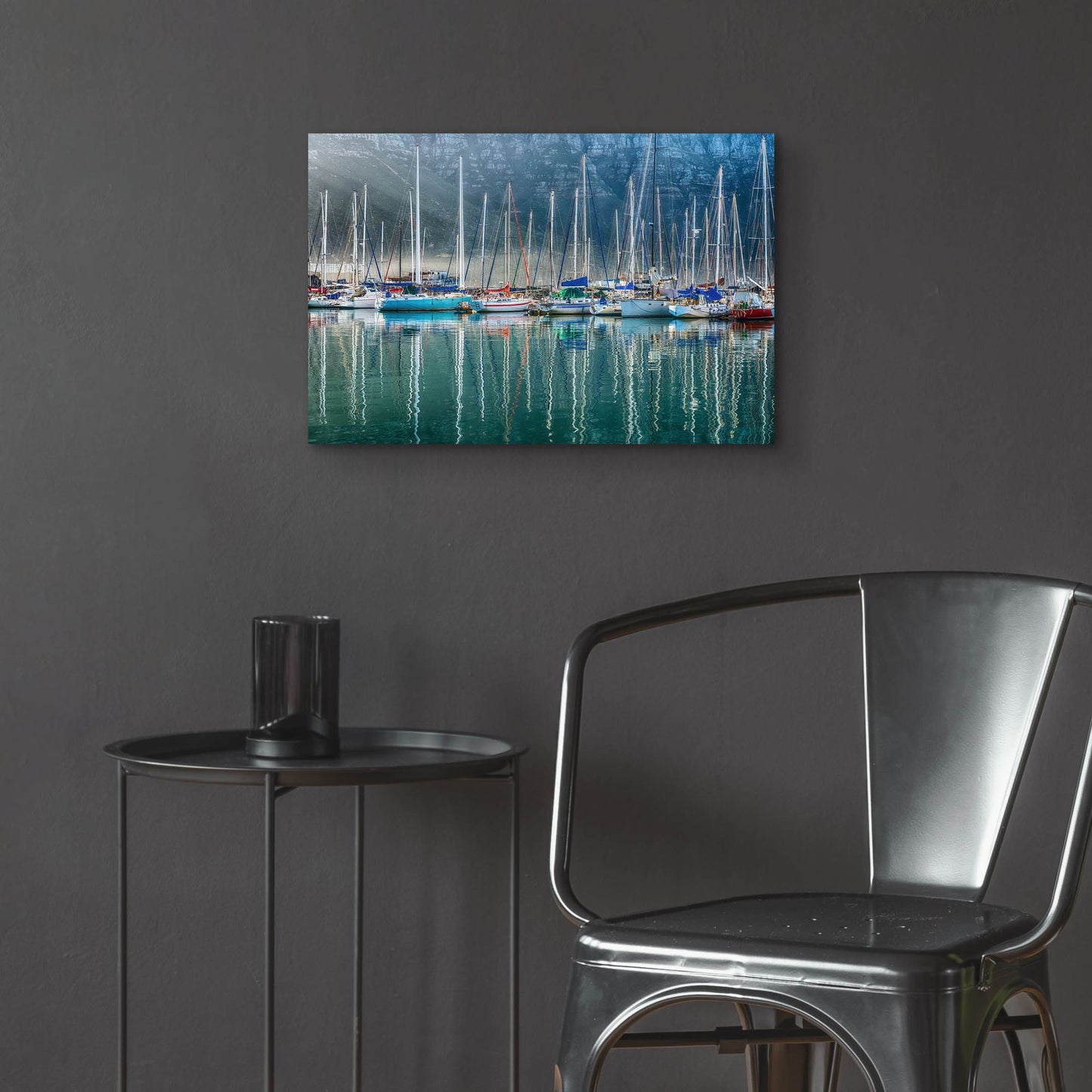 Epic Art ' Hout Bay Harbor, Hout Bay South Africa' by Richard Silver, Acrylic Glass Wall Art,24x16