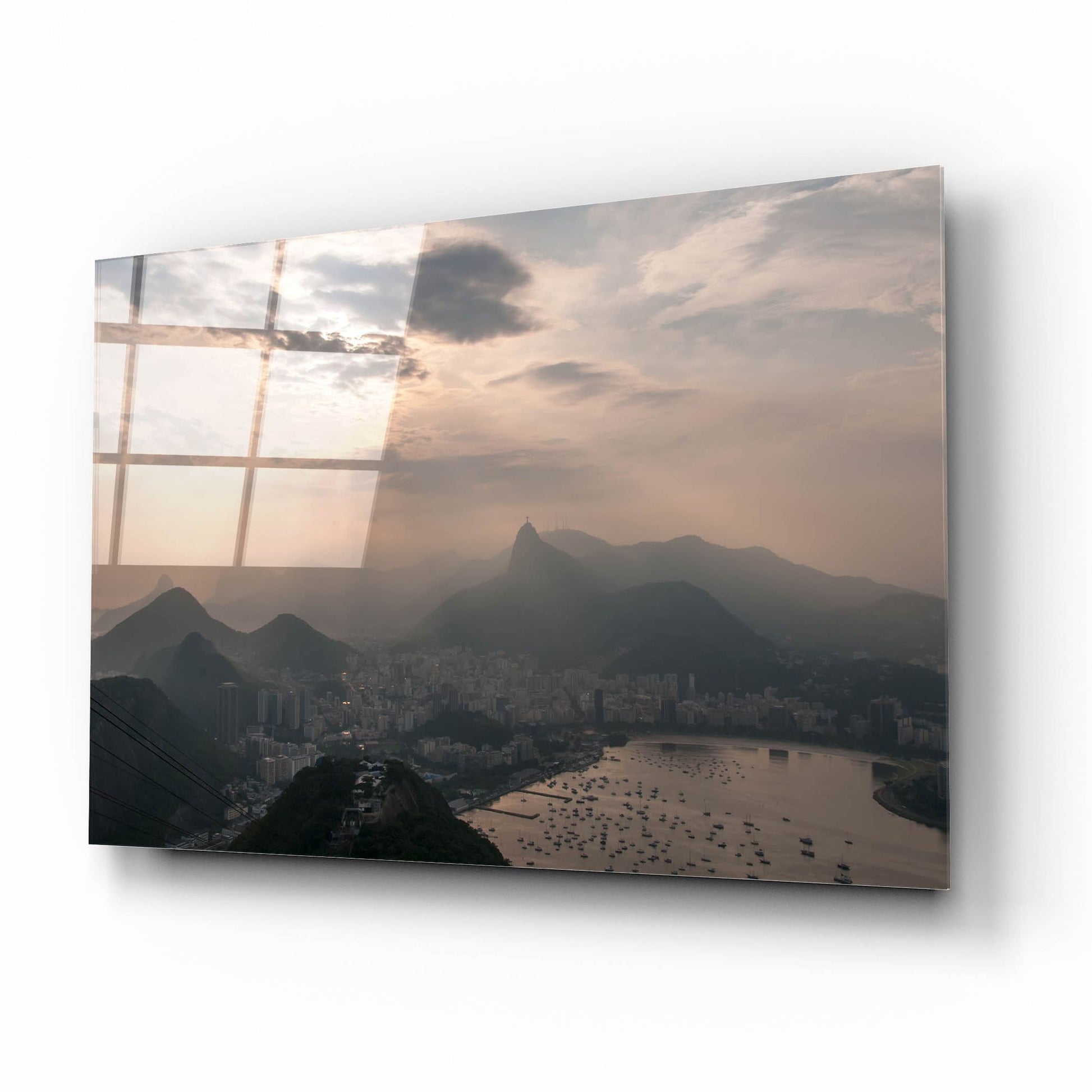 Epic Art ' Sugar Loaf, Rio de Janeiro, Brazil' by Richard Silver, Acrylic Glass Wall Art,16x12