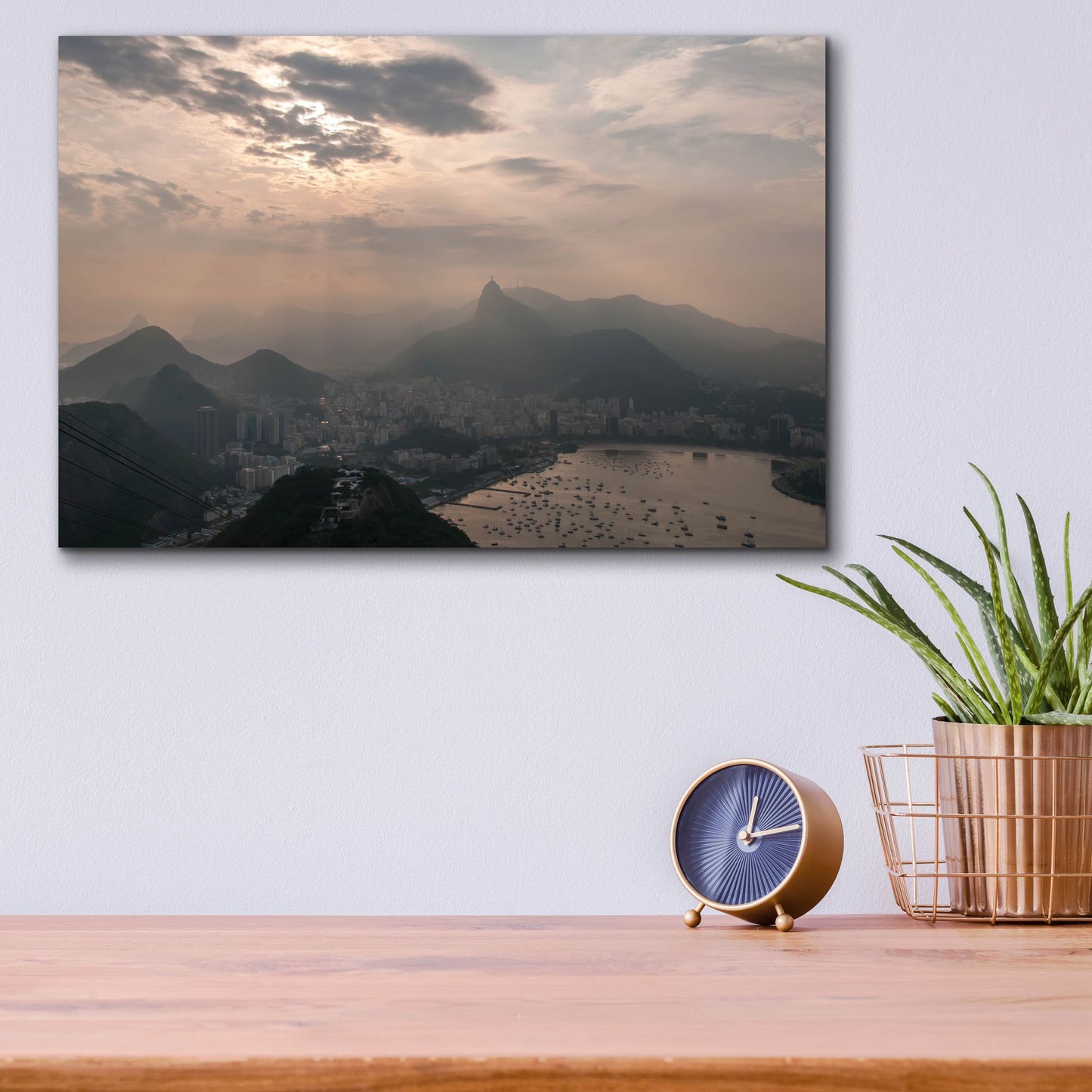 Epic Art ' Sugar Loaf, Rio de Janeiro, Brazil' by Richard Silver, Acrylic Glass Wall Art,16x12