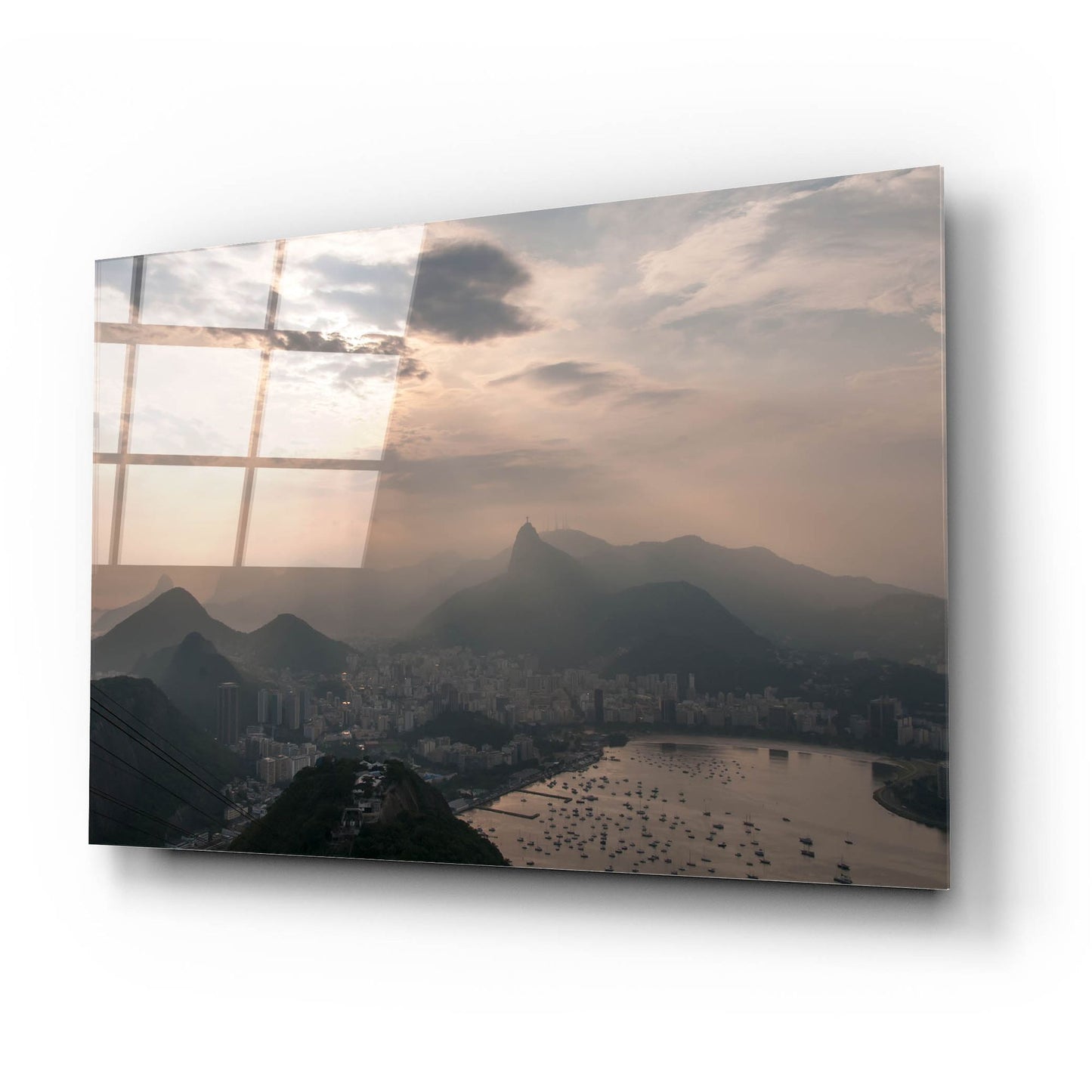 Epic Art ' Sugar Loaf, Rio de Janeiro, Brazil' by Richard Silver, Acrylic Glass Wall Art,24x16